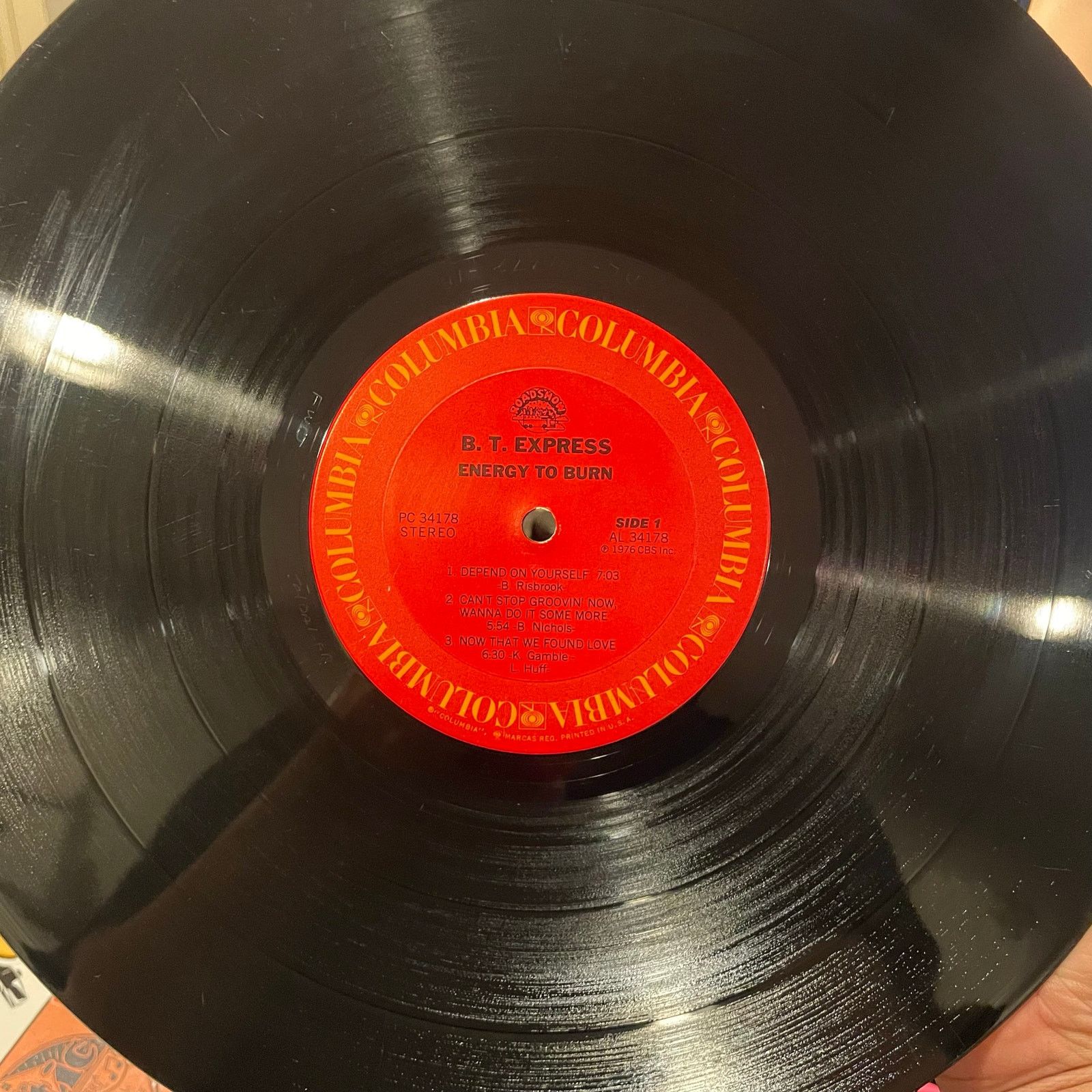 INTENTIONALLY BLANK B.T. Express - Energy To Burn LP funk soul disco boogie 70s Size ONE SIZE - 3 Thumbnail