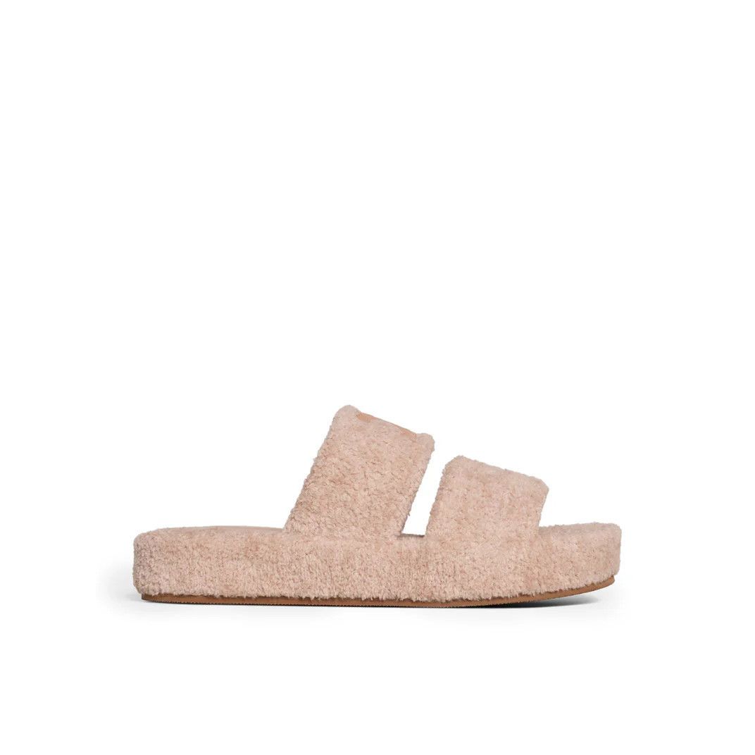 Celine CELINE Triomphe Sponge Faded Pink Slippers New & Authentic ( Size US 10 / IT 40 - 1 Thumbnail
