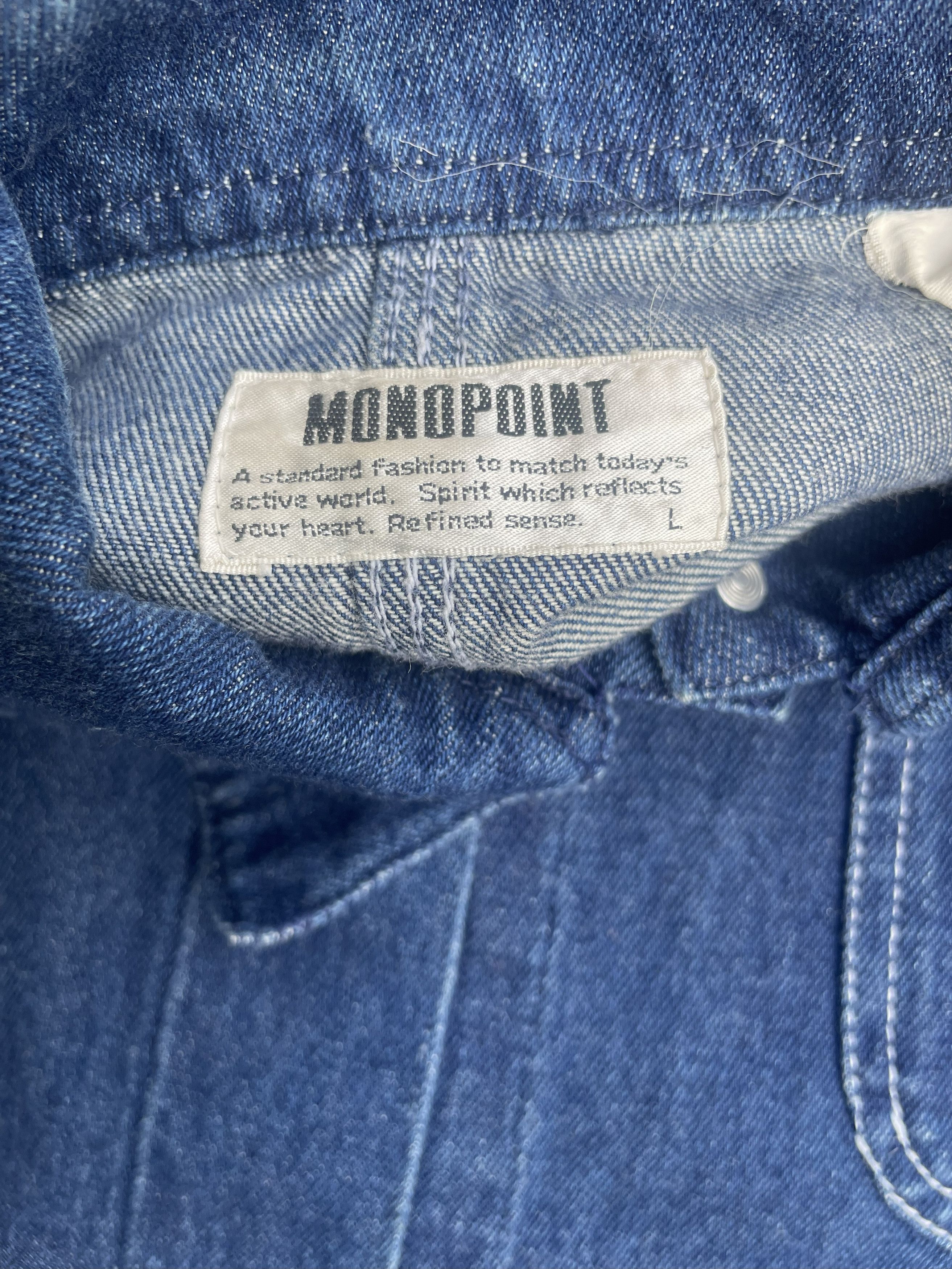 Japanese Brand Vintage Momopoint Chore Jacket Size US L / EU 52-54 / 3 - 8 Thumbnail