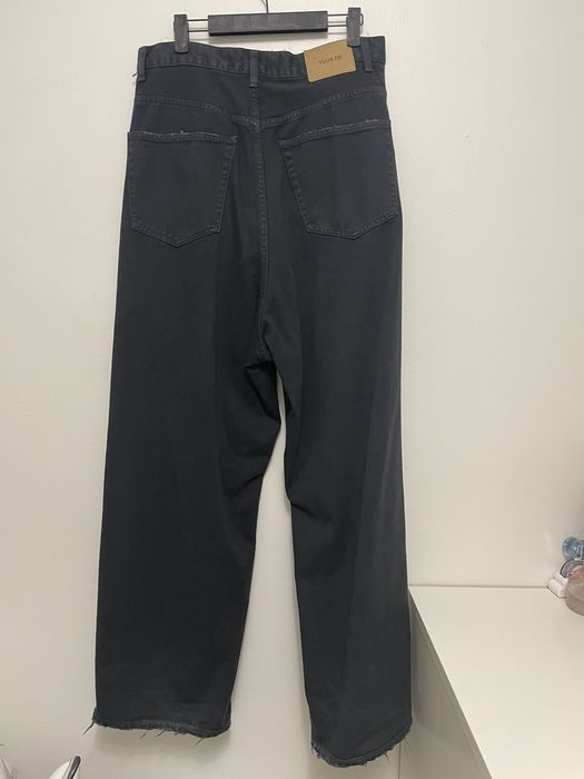 Japanese Brand Vuja De PL Denim Effect Trousers Size 2 | Grailed