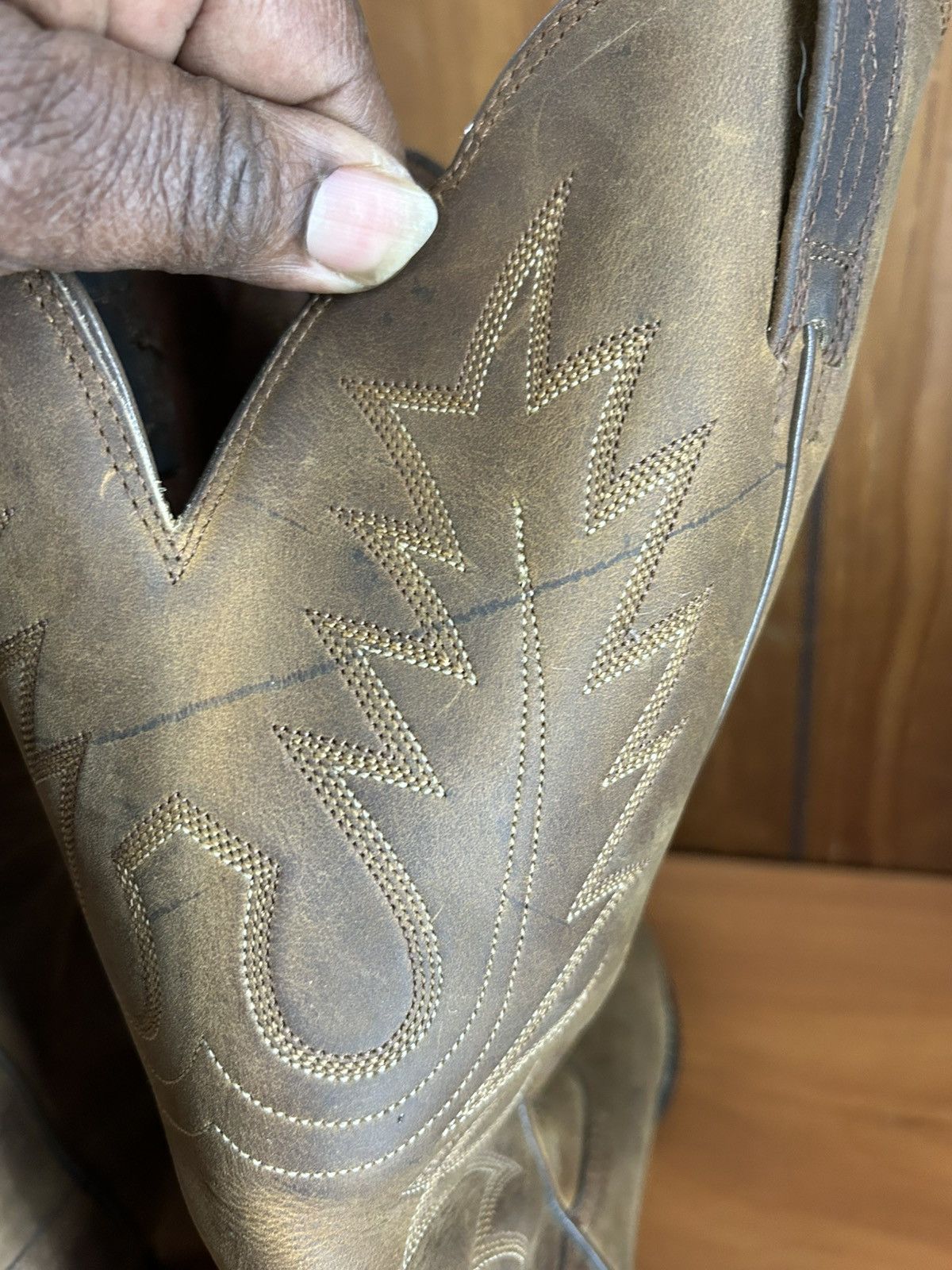 Ariat Ariat Women’s Heritage Cowboy Boots Leather Sz 9.5 B Round Size US 9.5 / IT 39.5 - 5 Thumbnail