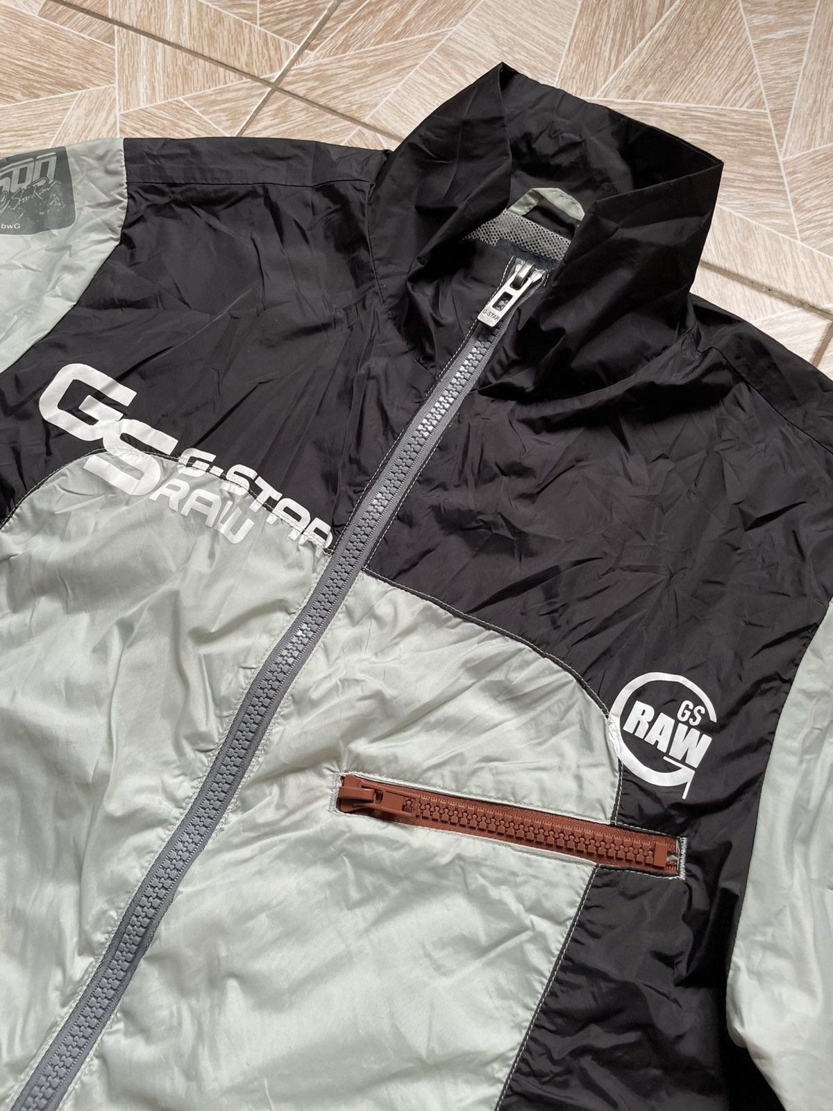 G-Star Vintage 90s G Star Raw 500 Logo Denim Speed Racing Jacket L Size US L / EU 52-54 / 3 - 3 Thumbnail
