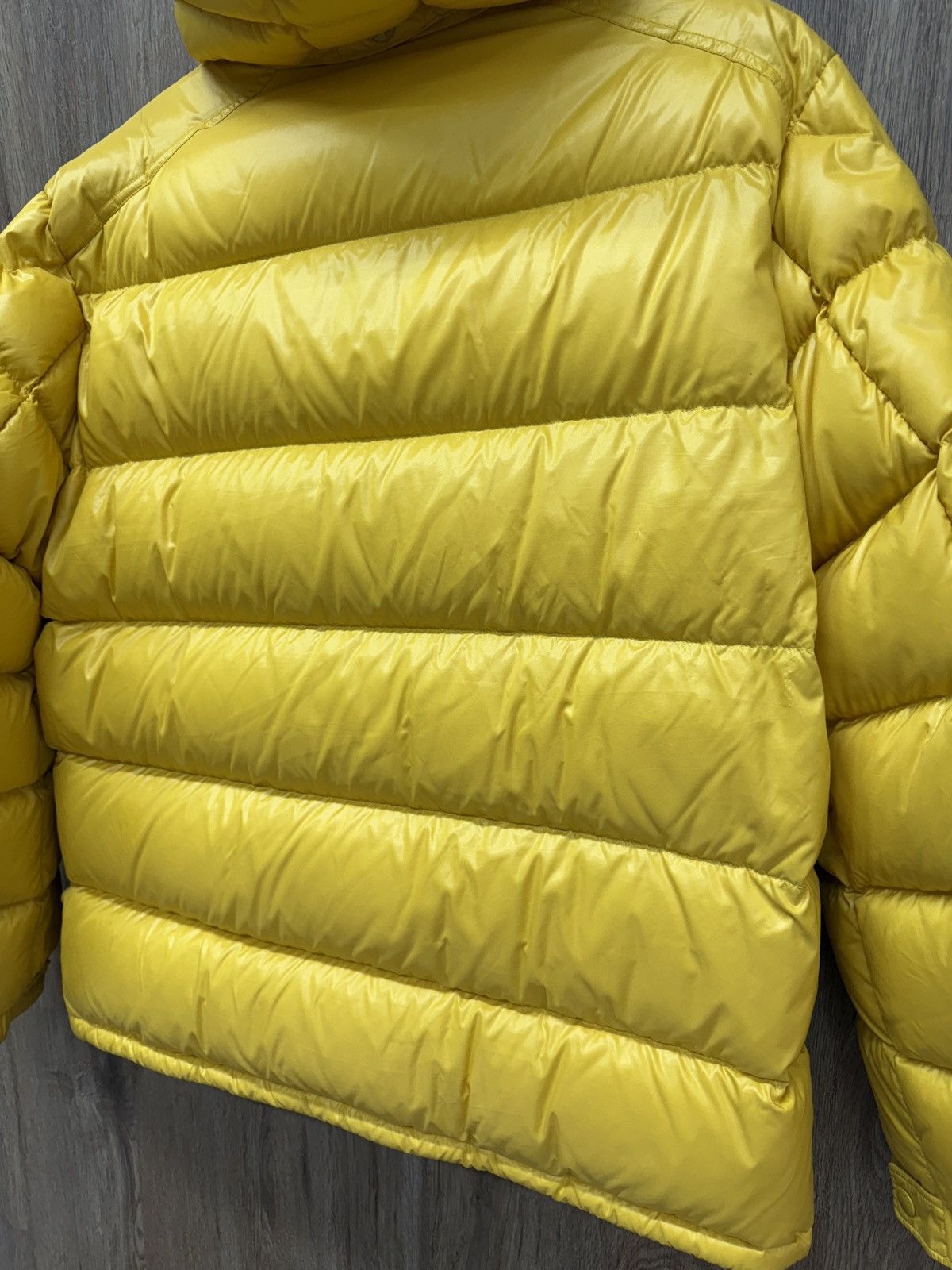 Moncler Moncler Yellow Maya Puffer Jacket Size US XL / EU 56 / 4 - 10 Thumbnail