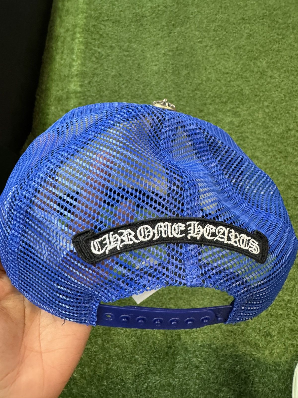 Chrome Hearts Chrome Hearts Eyechart Trucker Hat Size ONE SIZE - 2 Thumbnail