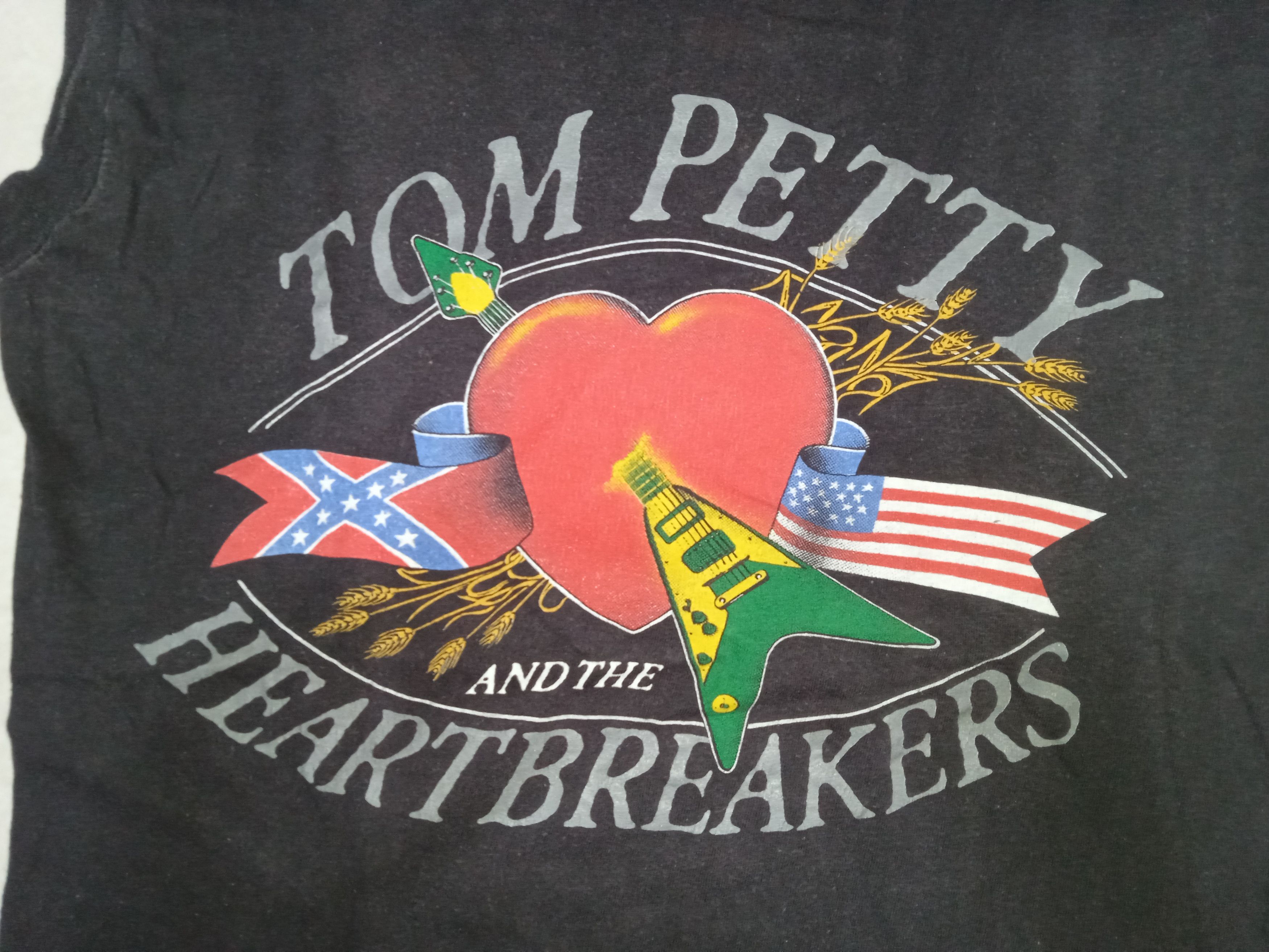 Vintage Vintage 80s 1985 Tom Petty and the Heartbreakers Tank Top Size US L / EU 52-54 / 3 - 5 Thumbnail