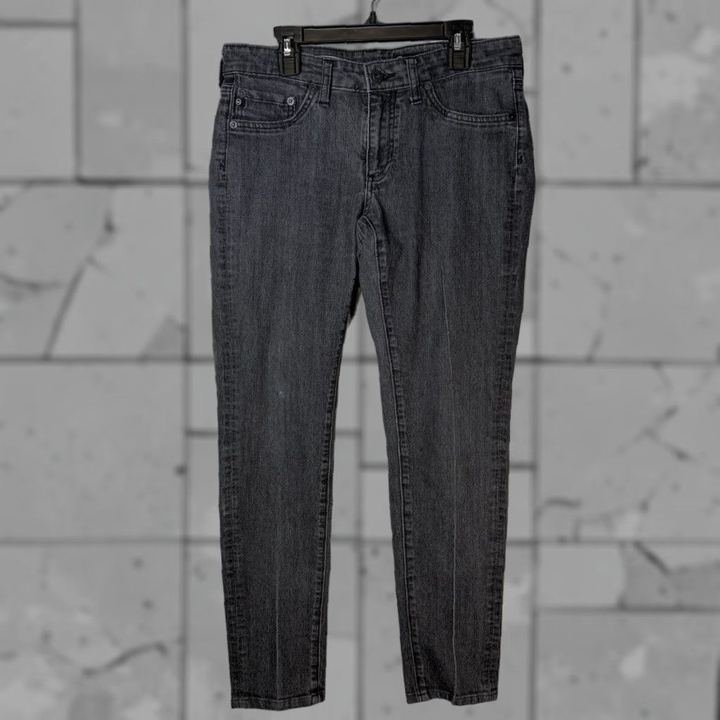Vintage AG Adriano Goldschmied The Jegging Super Skinny Fit Jeans Womens Size 29x28 Gray Skinny Womens Jeans Size 29" - 1 Thumbnail