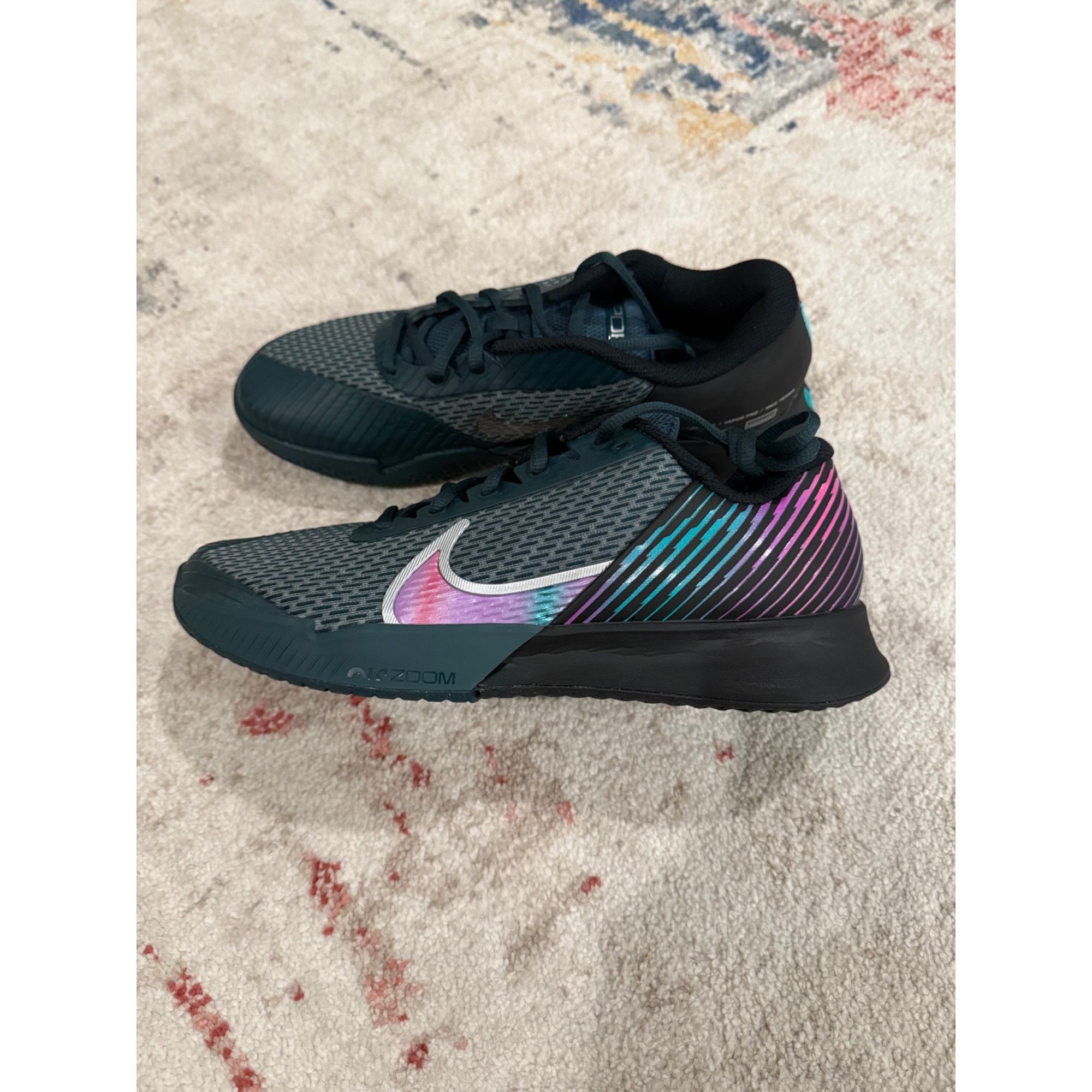 Nike Size 11- Nike Zoom Vapor Pro 2 PRM Deep Jungle Green Carlos Size US 11 / EU 44 - 1 Thumbnail