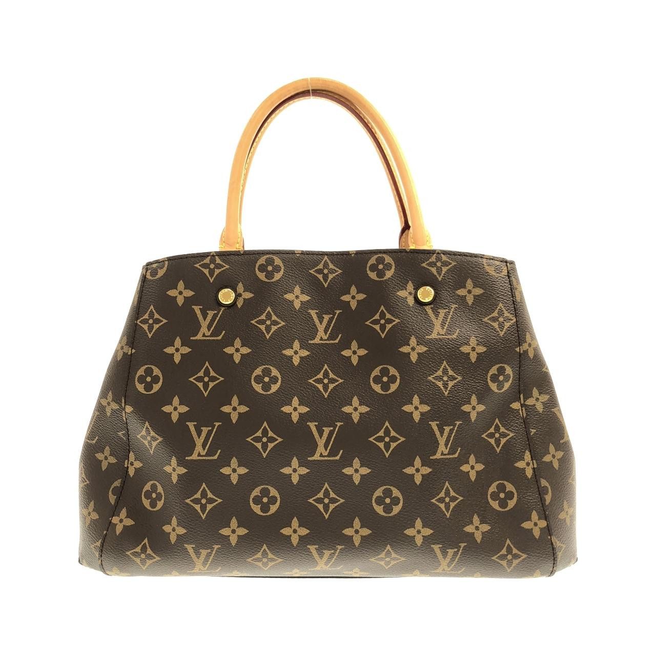 Louis Vuitton Louis Vuitton Louis Vuitton Montaigne Monogram Bag Textile Handbag M41056 DUTY FREE for USA Size ONE SIZE - 1 Thumbnail