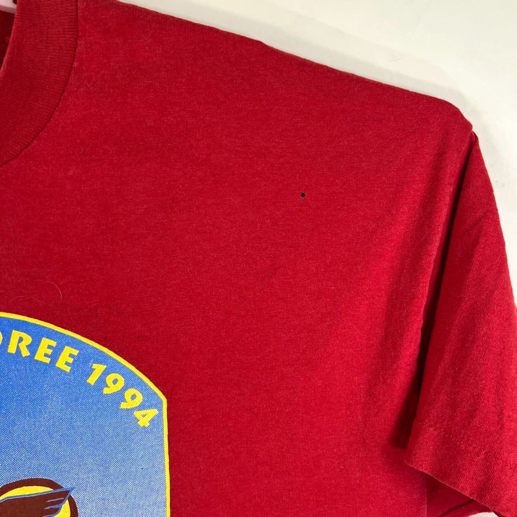 Vintage VINTAGE Boy Scouts of America T-Shirt 2XL Adult Navy Red Maine Jamboree 1994 90s Mens Clothing Size US XXL / EU 58 / 5 - 3 Thumbnail