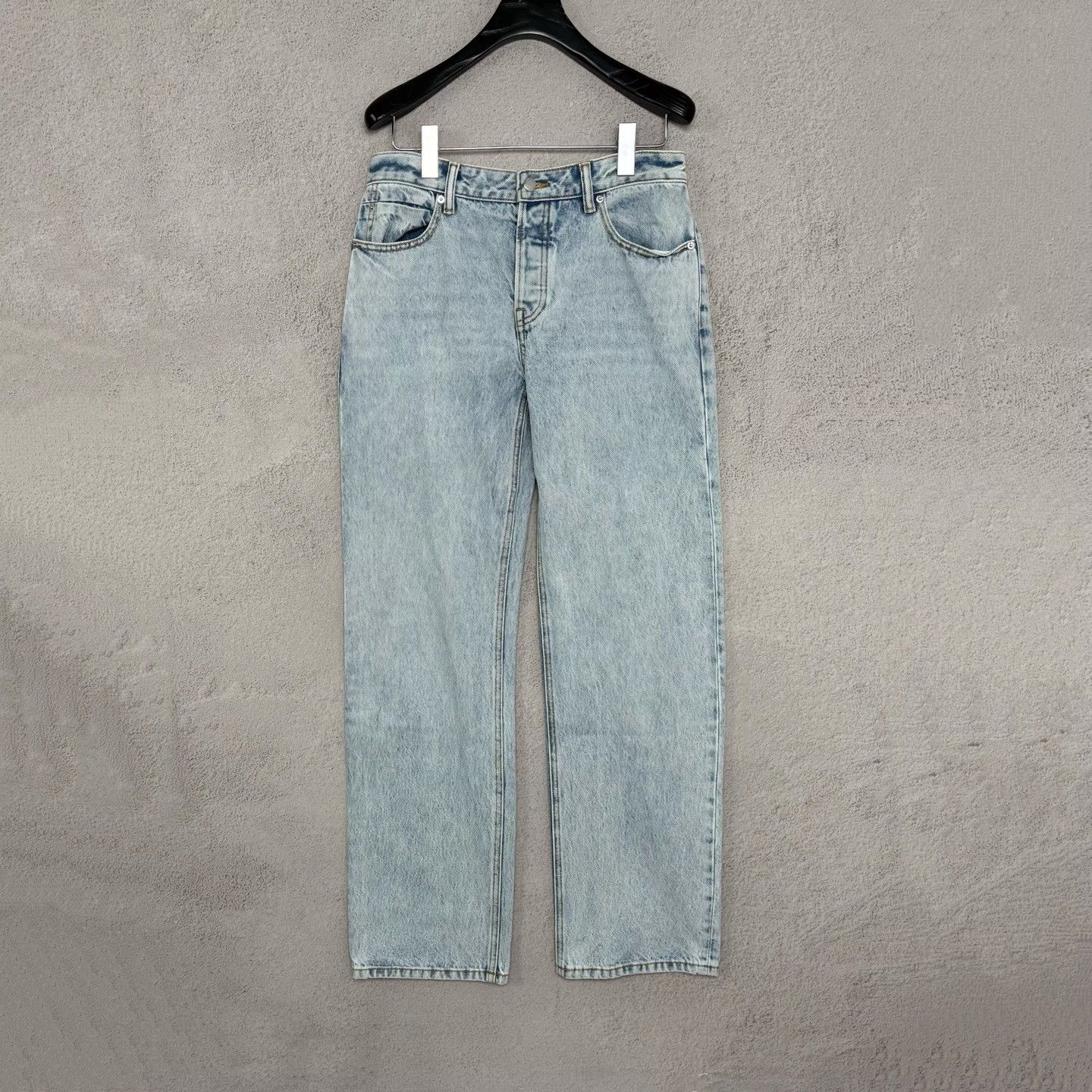 Alexander Wang Alexander Wang Water-drop letter logo decorated low-waist Size 27" / US 4 / IT 40 - 1 Thumbnail