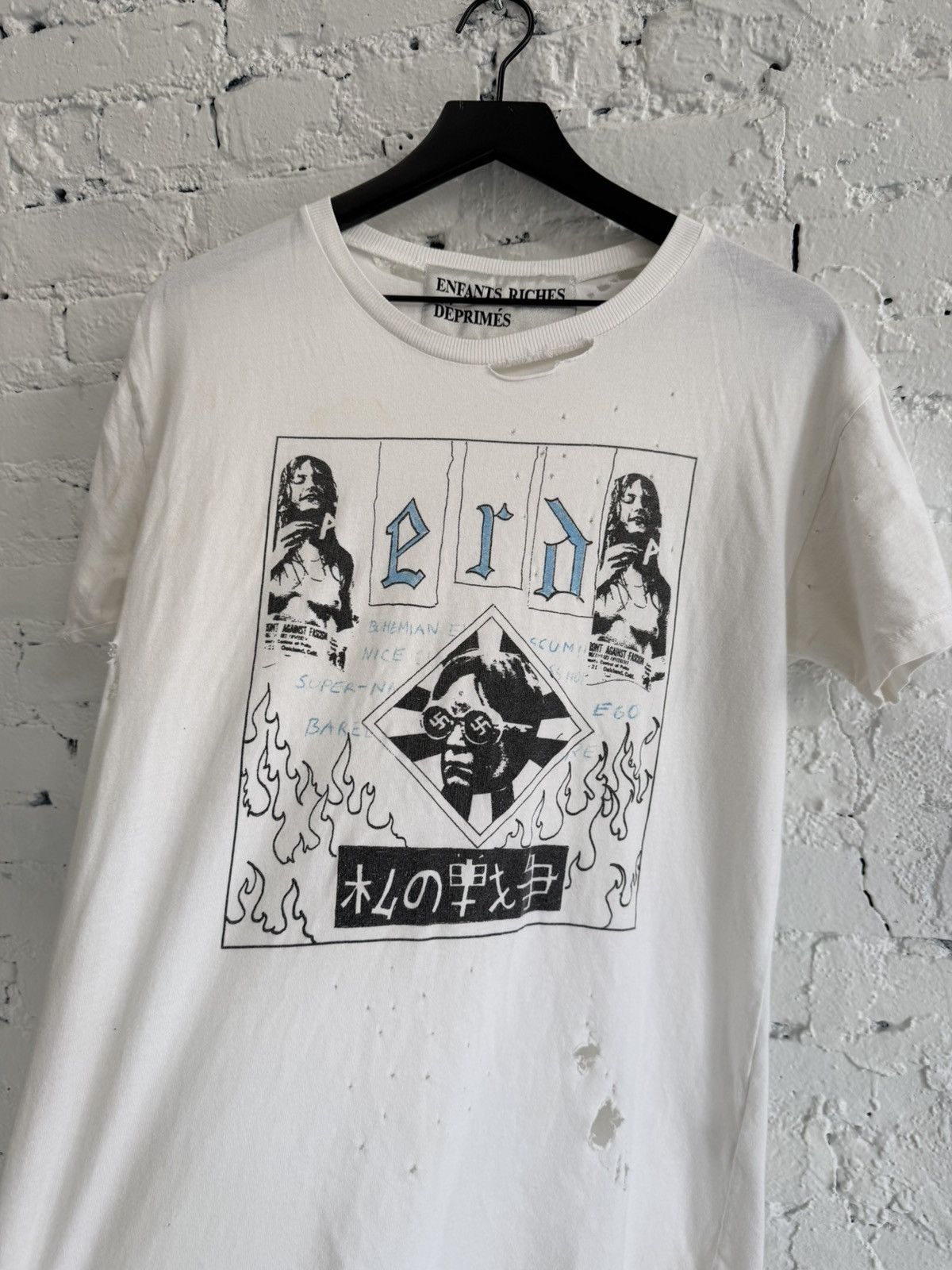 Enfants Riches Deprimes ERD ‘BOHEMIAN SCUM’ TEE Size US S / EU 44-46 / 1 - 2 Thumbnail