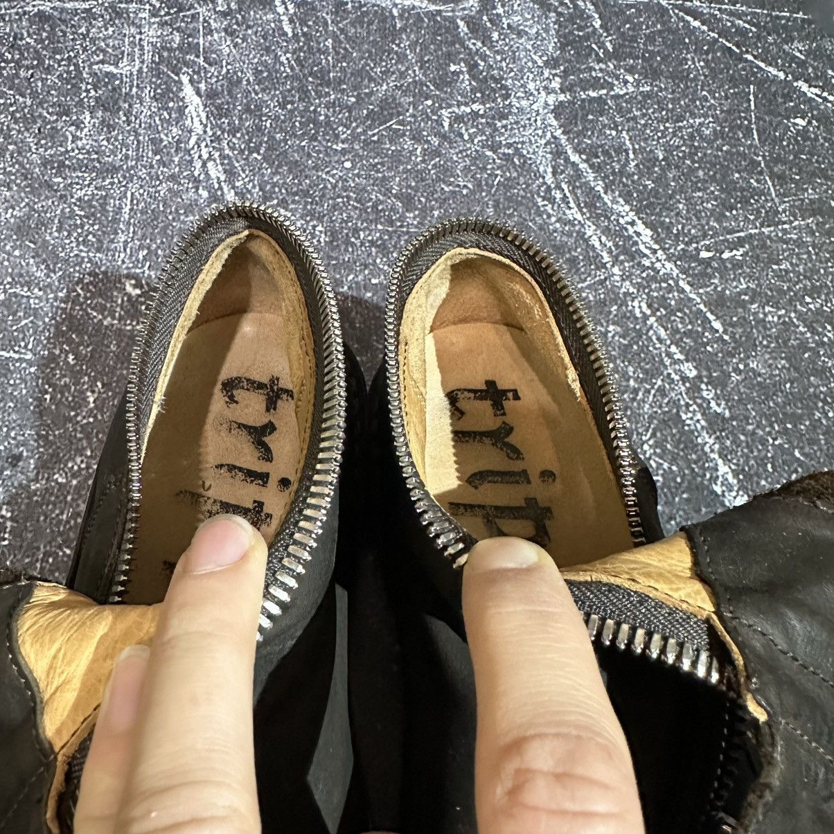 Trippen Trippen Helix Wrap Zip Leather Boots 39eu Rick Owens Style Size US 9 / IT 39 - 20 Thumbnail