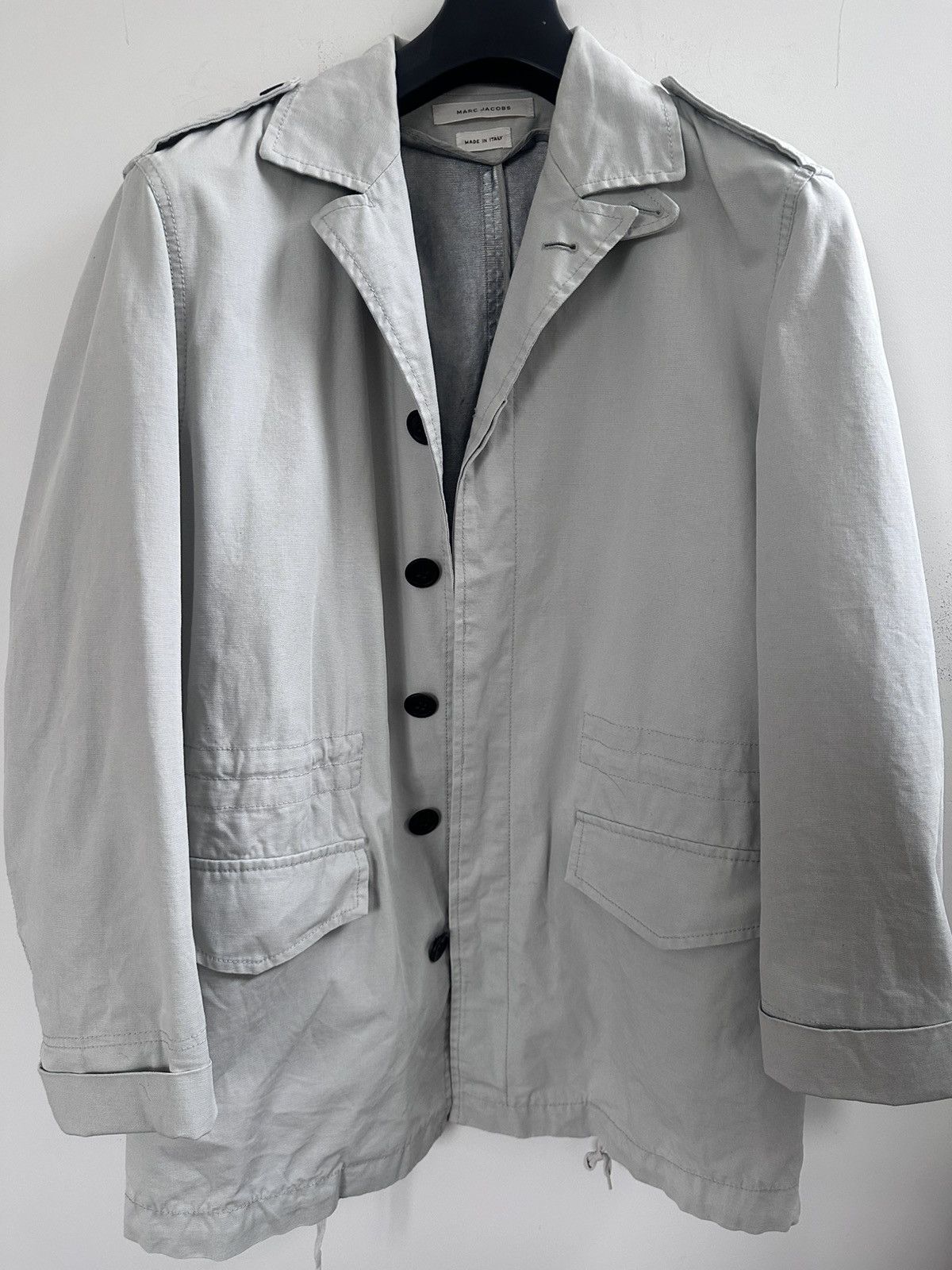 Marc Jacobs Marc Jacobs Italian Field Coat – Bemberg Cupro Lined – 50 Size US M / EU 48-50 / 2 - 1 Thumbnail