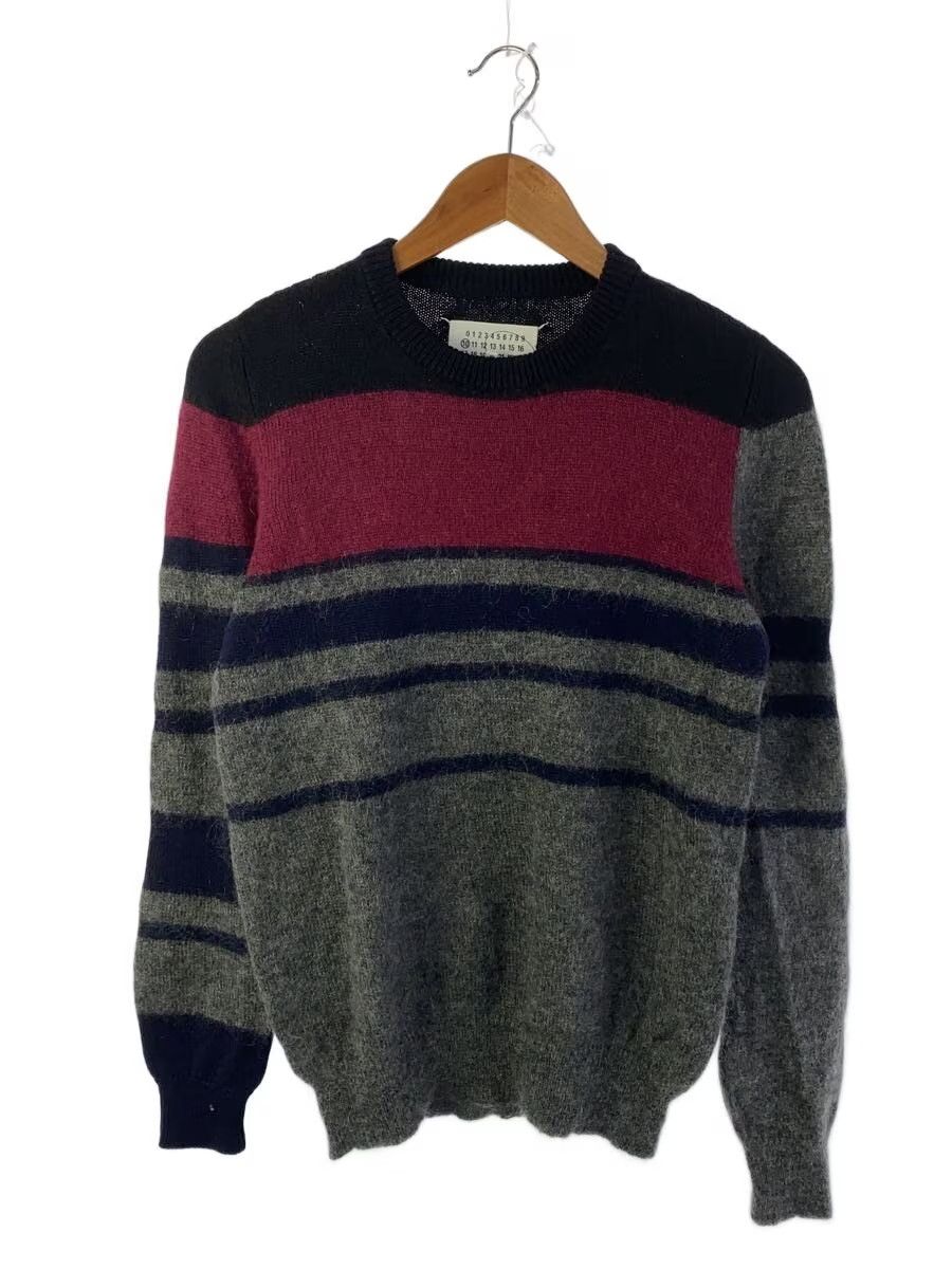 Maison Margiela Striped Wool Knit Sweater Size US S / EU 44-46 / 1 - 1 Thumbnail