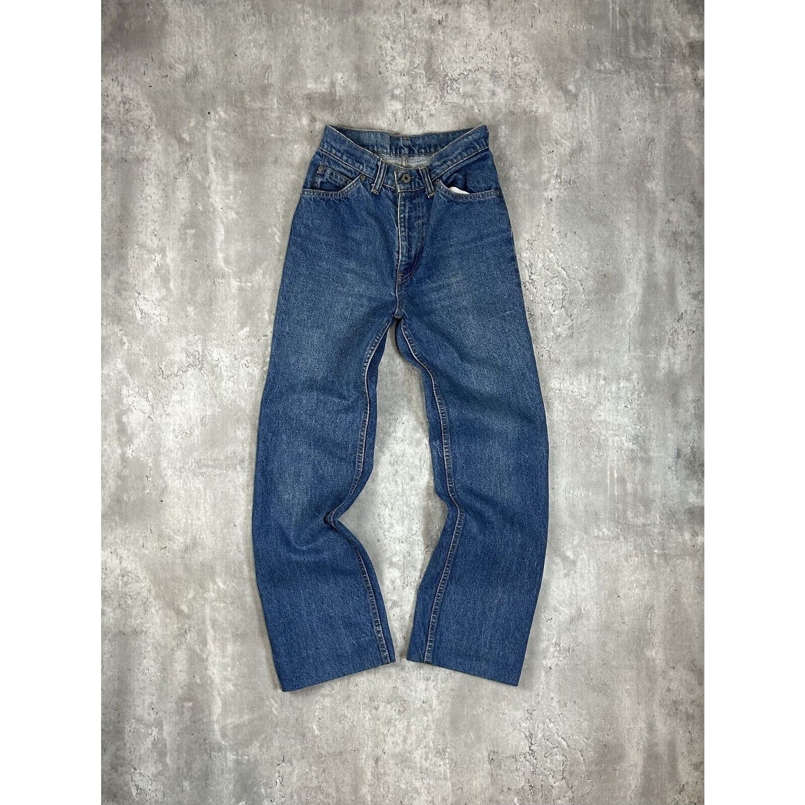 Levi's Vintage 80s/90s Levis Orange Tab Dark Wash Denim Pants Sz 25 Size US 26 / EU 42 - 1 Thumbnail