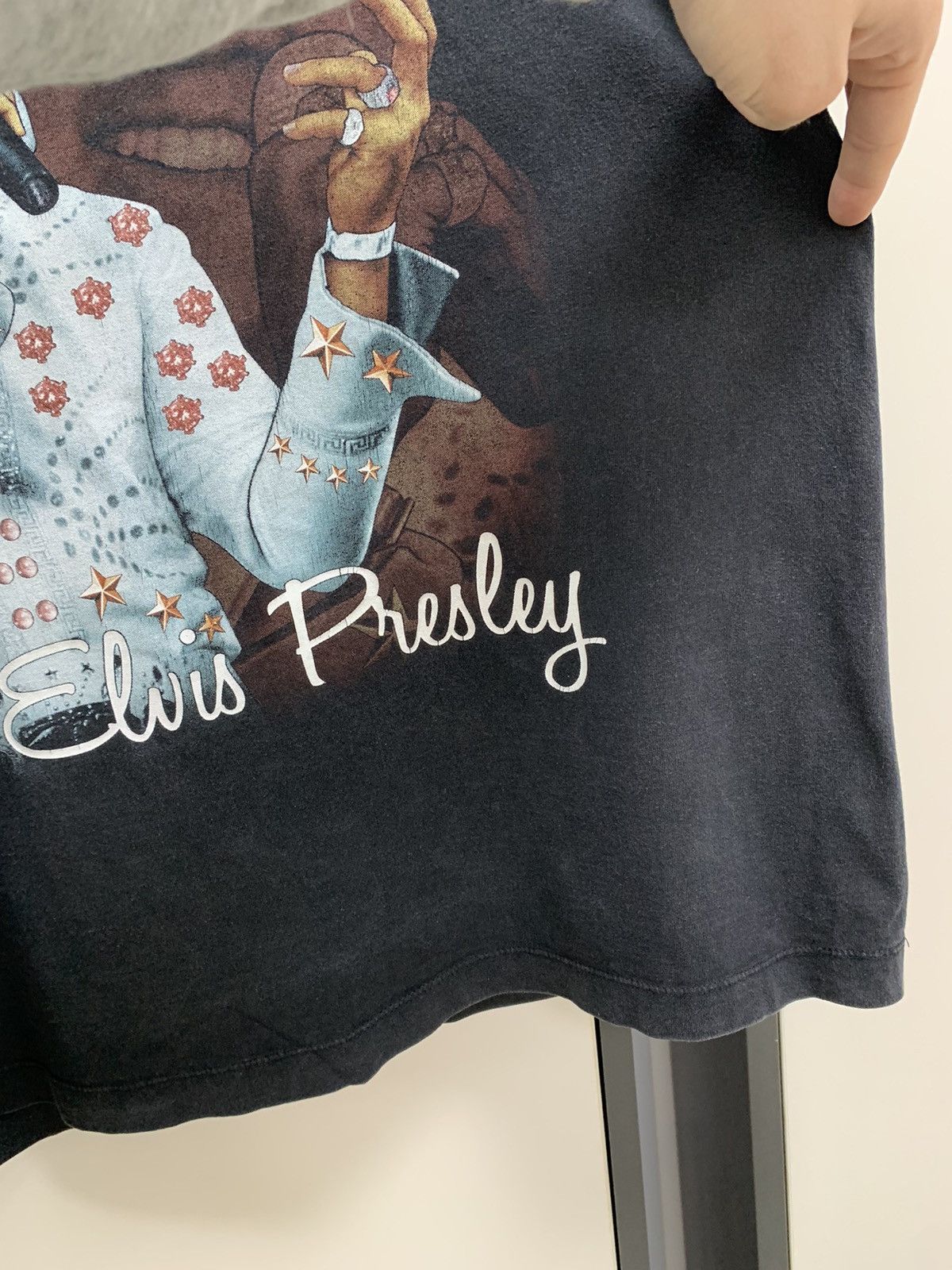 Band Tees Vintage Elvis Presley T-Shirt Size US XL / EU 56 / 4 - 14 Thumbnail