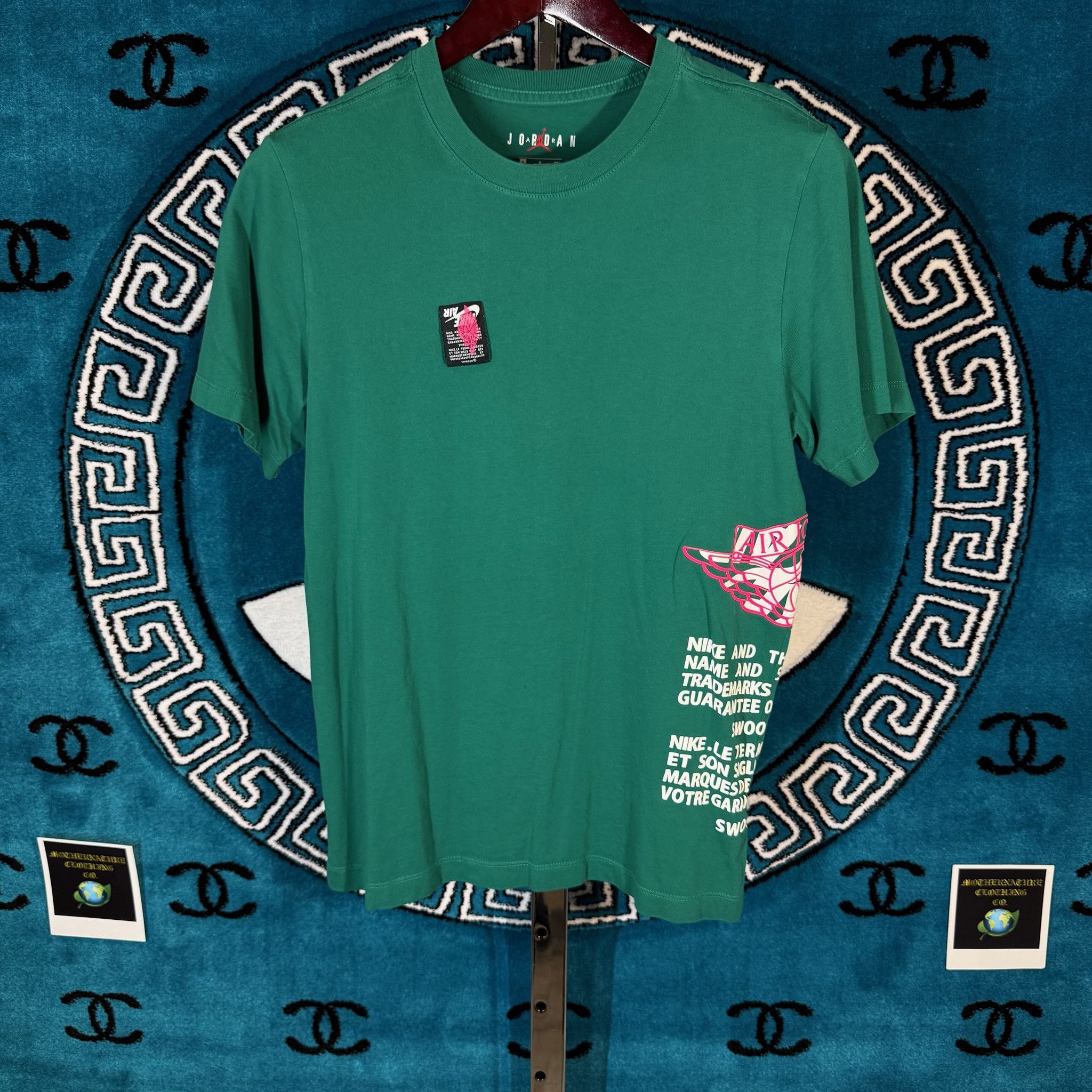 Jordan Brand WINGS LOGO LABEL Size US S / EU 44-46 / 1 - 1 Thumbnail