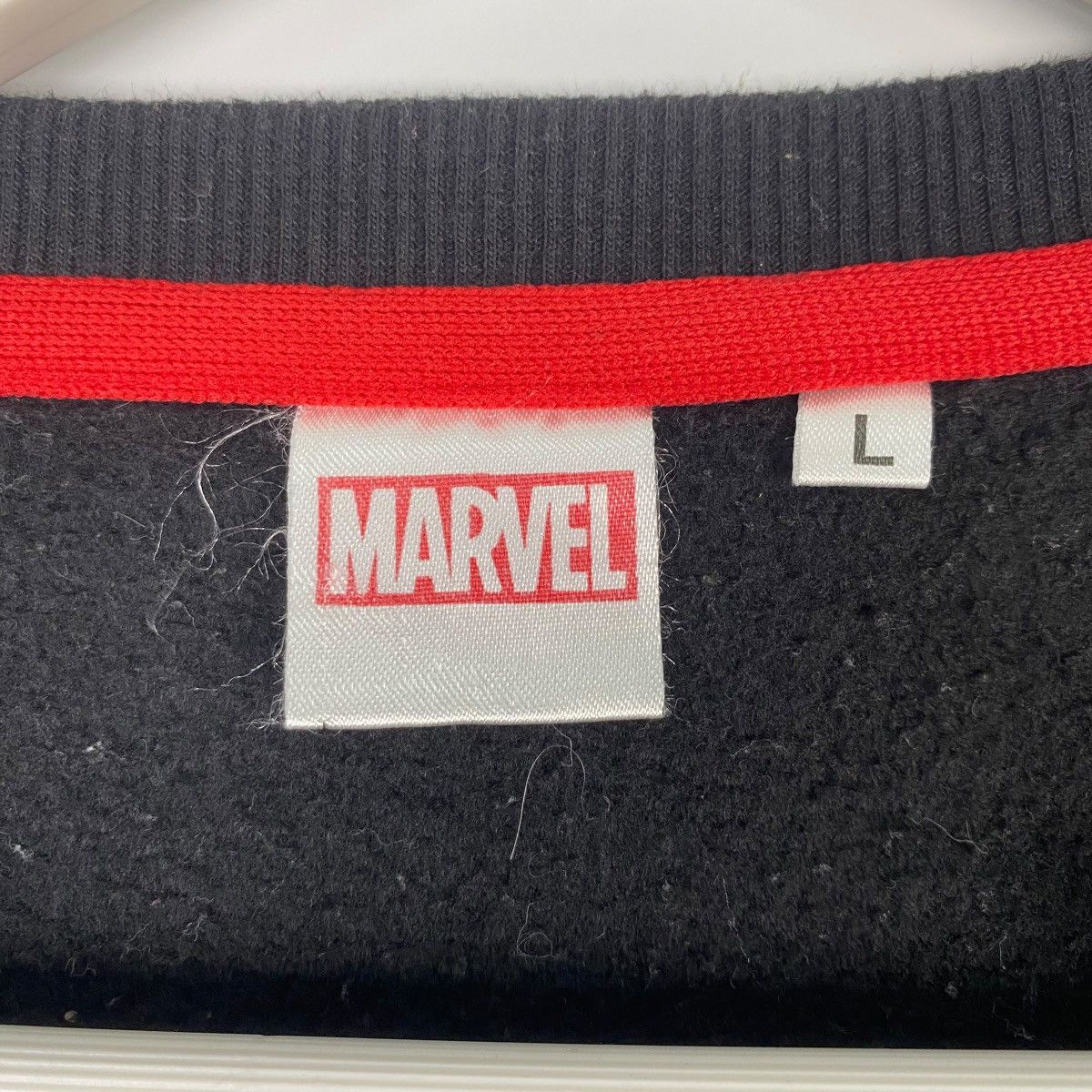 Marvel Comics × Vintage Vintage Marvel Printed Logo Crewneck Sweatshirt Black Size L Size US L / EU 52-54 / 3 - 8 Thumbnail