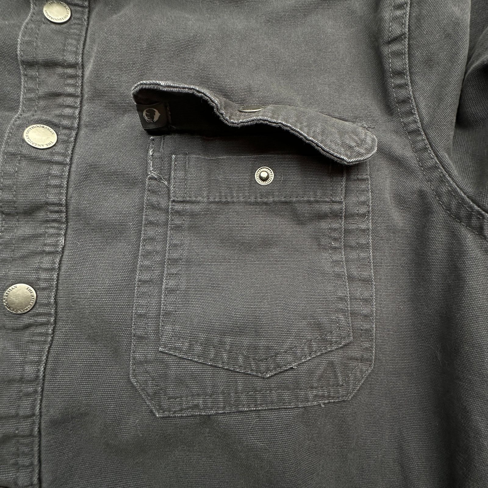 Other American Outdoorsman Canvas Shirt Medium Plaid Fleece Lined Size US M / EU 48-50 / 2 - 8 Thumbnail