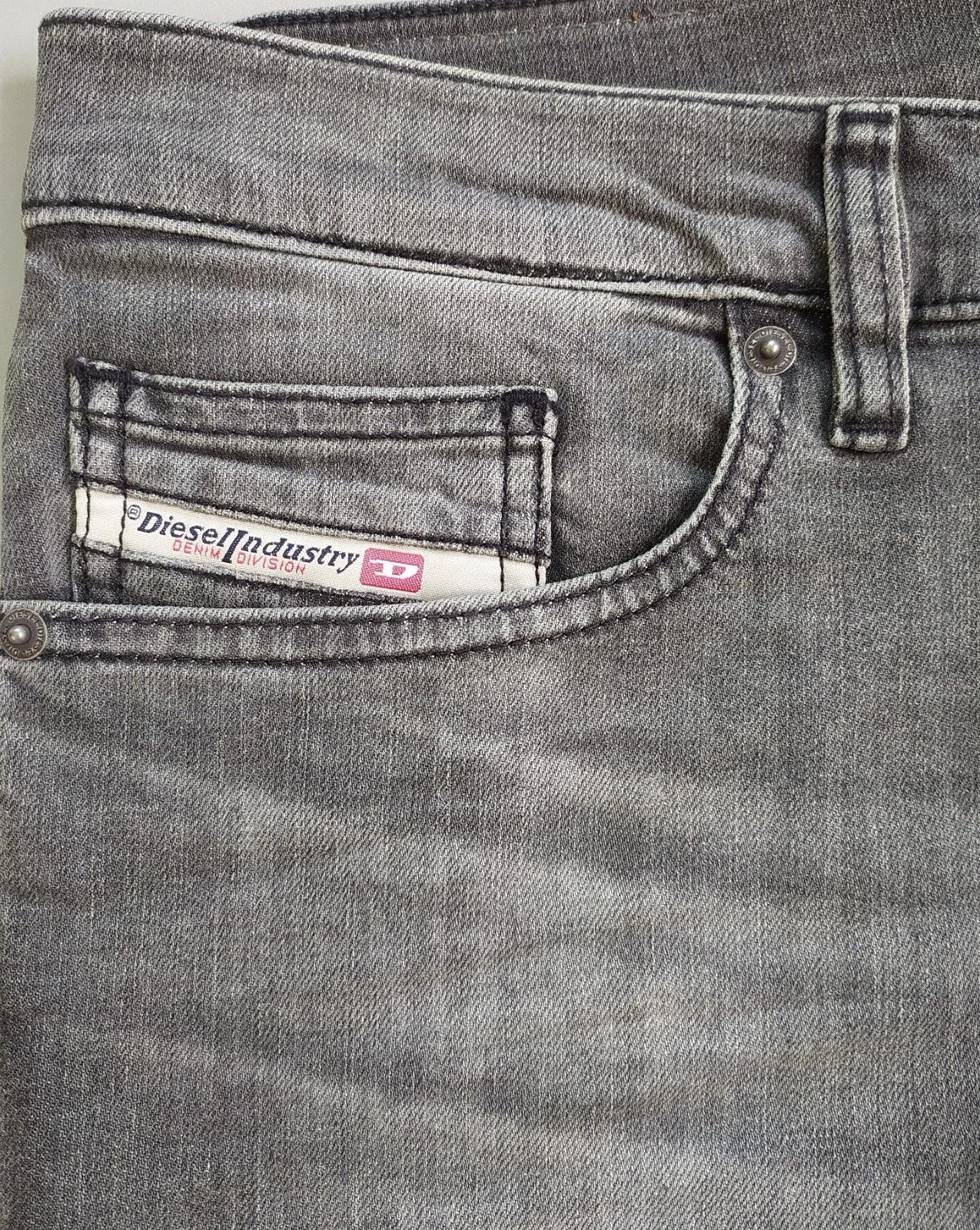 Diesel Diesel D-LUSTER L.32 MENS JEANS T/9628 Size US 32 / EU 48 - 4 Thumbnail
