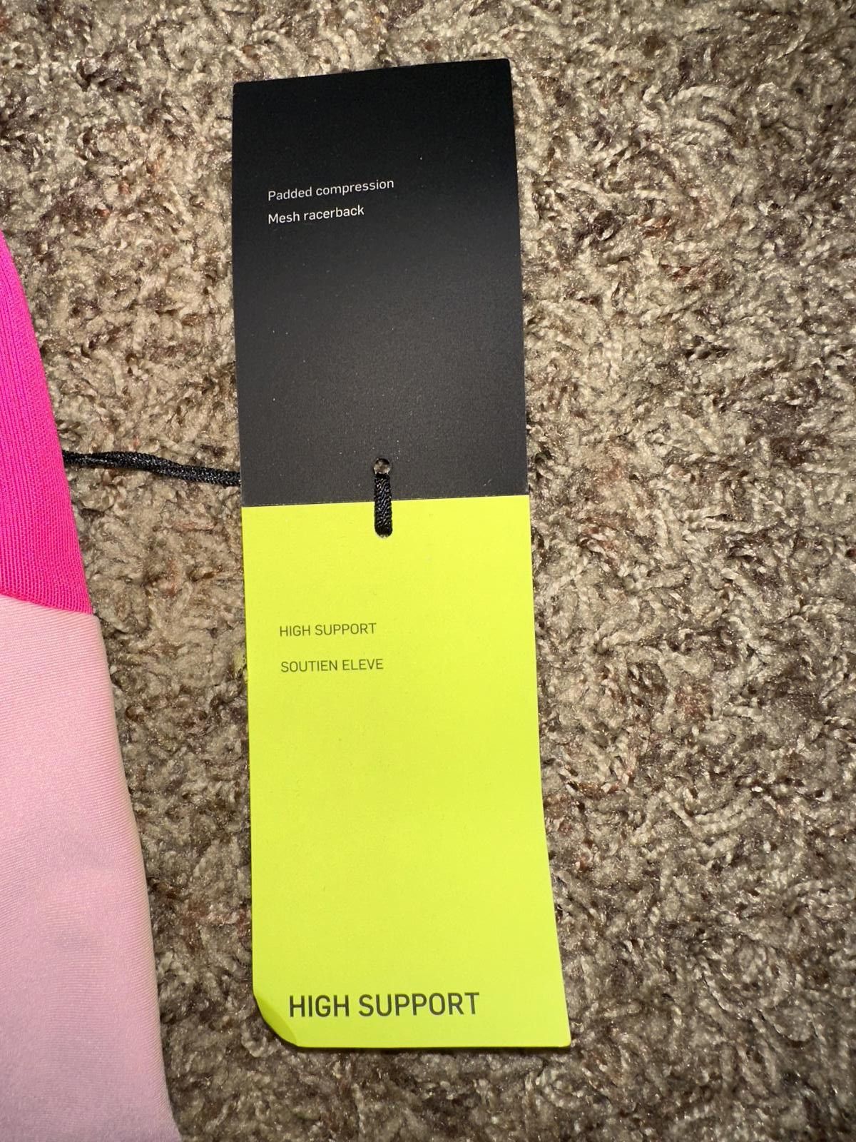Nike Nike Women’s Dri-Fit. Shape High Support Padded Zip Front Sports Bra Size ONE SIZE - 11 Thumbnail