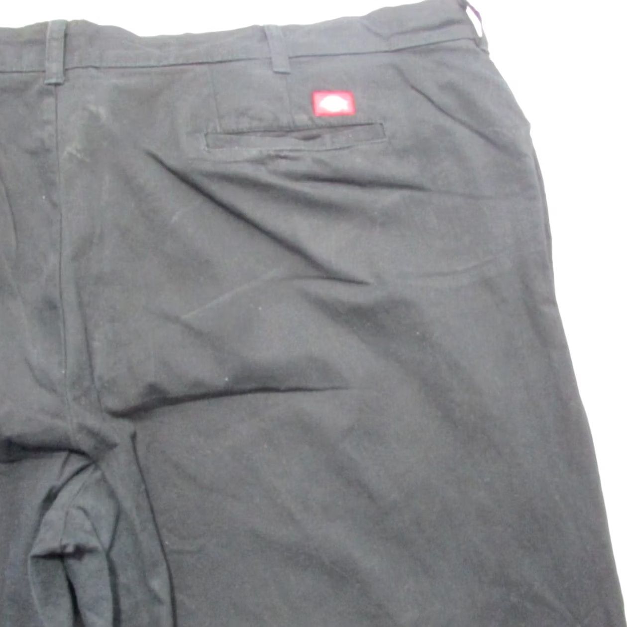 Dickies DICKIES WORK PANTS Womens 26 Stretch Women Relaxed Fit straight leg Black W44 L29 UK26 SKU Y04095 Size ONE SIZE - 7 Thumbnail