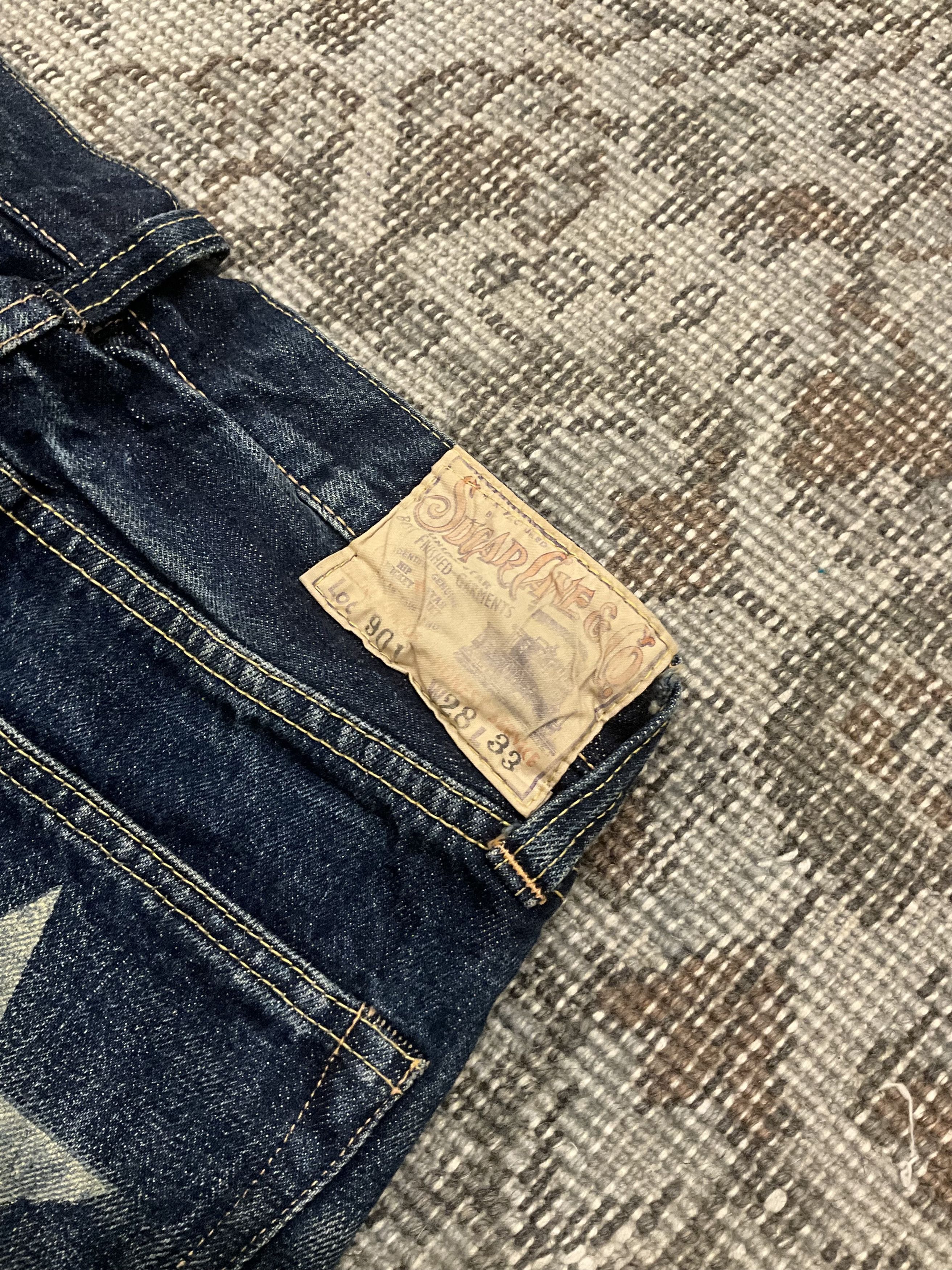 Sugar Cane Sugar Cane SC40901 Selvedge Denim Jeans Indigo Star Japan Size US 28 / EU 44 - 4 Thumbnail