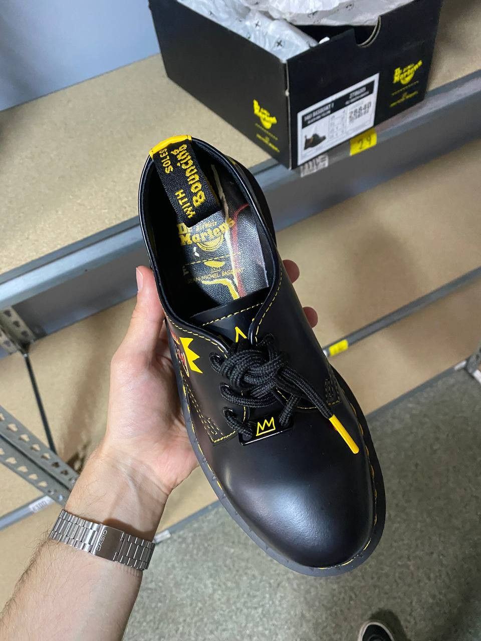 Dr. Martens Dr. Martens 1461 x Jean-Michel Basquiat Limited Collection Size US 6.5 / IT 36.5 - 2 Thumbnail
