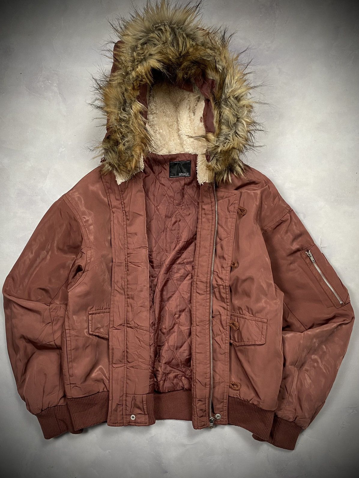 Japanese Brand N2B Jacket Fur Racoon LGB Style Size US L / EU 52-54 / 3 - 2 Thumbnail