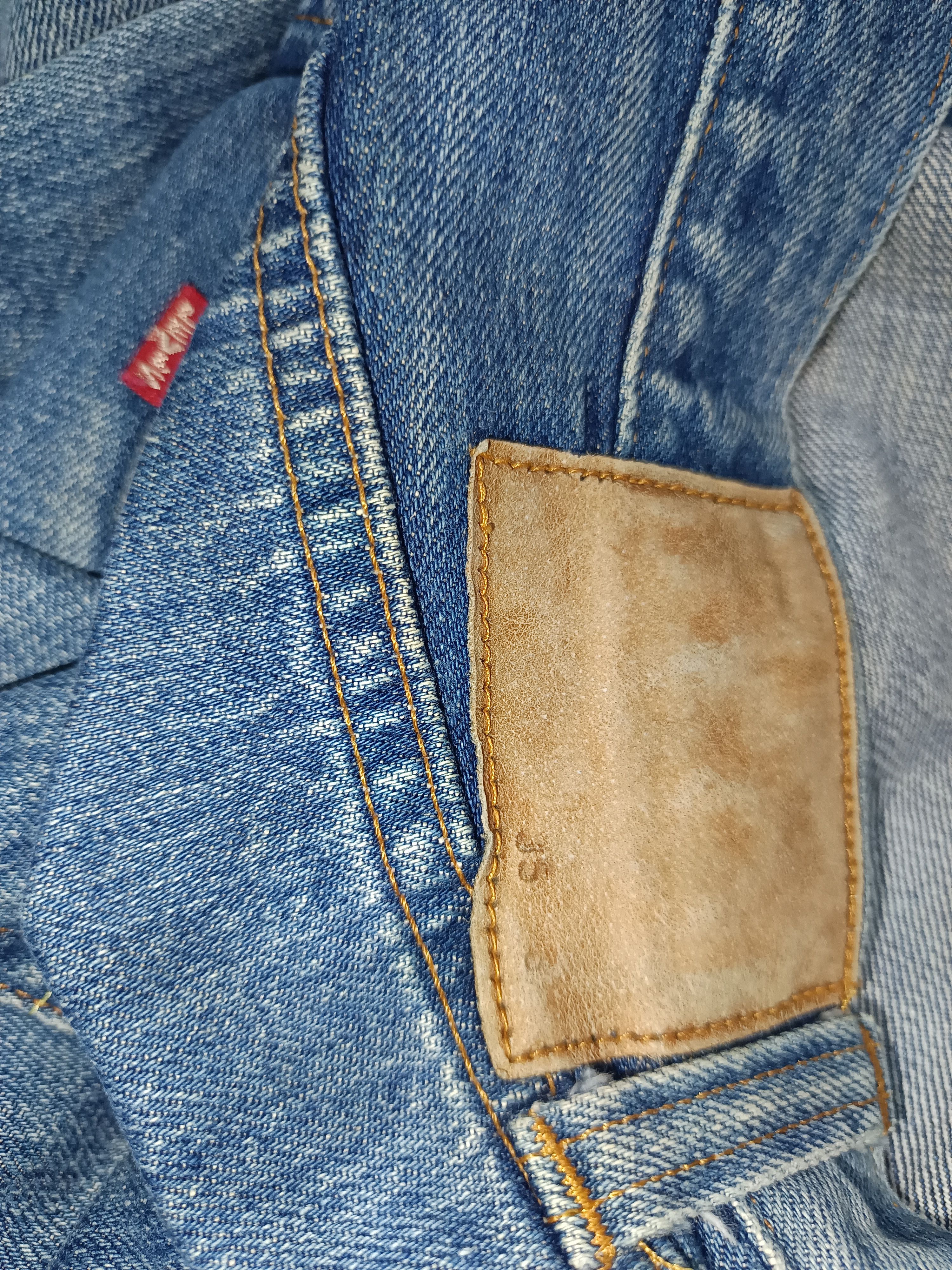 Levi's × Levi's Vintage Clothing Vintage 90s 201 big e selvedge levis Size US 31 - 8 Thumbnail