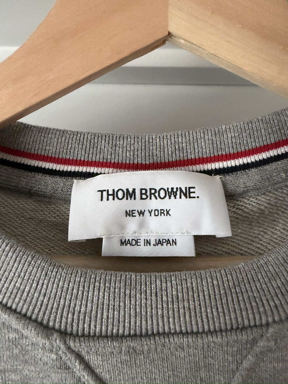 Thom Browne Thome Browne 4-Bar Cotton Classic Sweatshirt Size US M / EU 48-50 / 2 - 3 Thumbnail