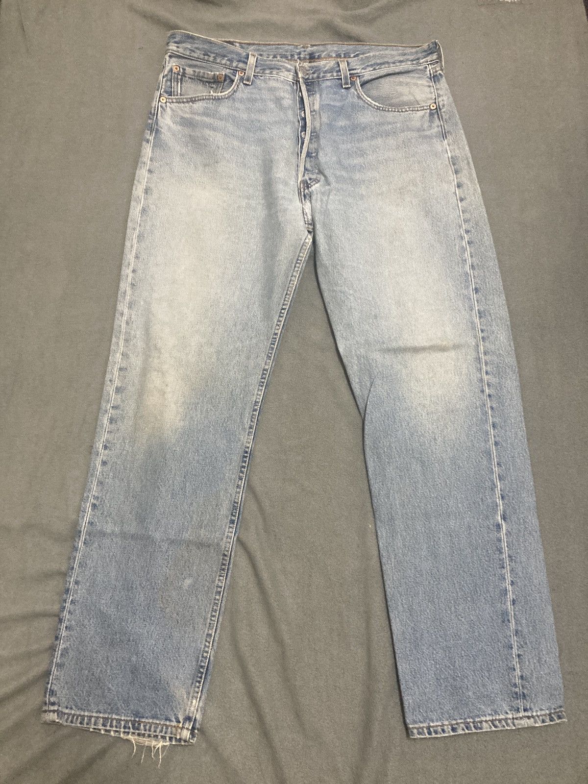 Levi's Vintage Y2K Levis 501 jeans Made in USA Size US 38 / EU 54 - 1 Thumbnail