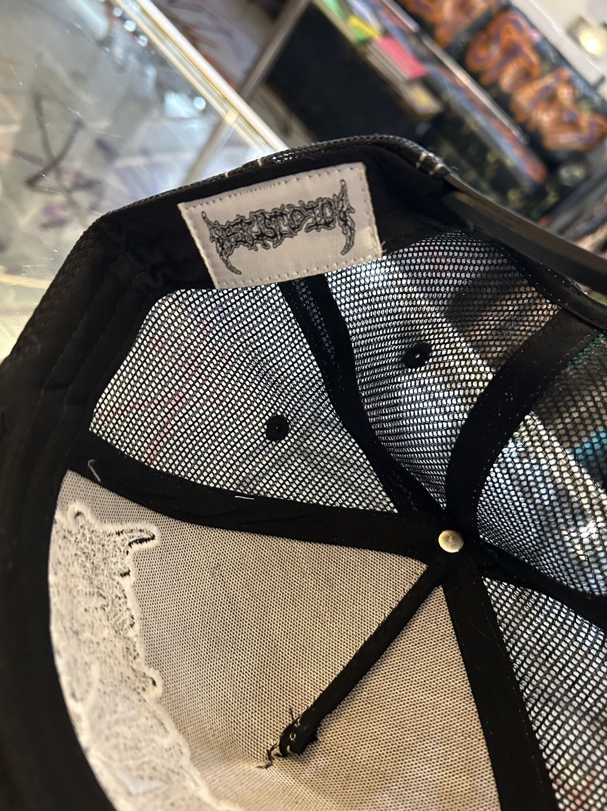 Other Fuzzy Leopard Print Trucker hat Size ONE SIZE - 3 Thumbnail