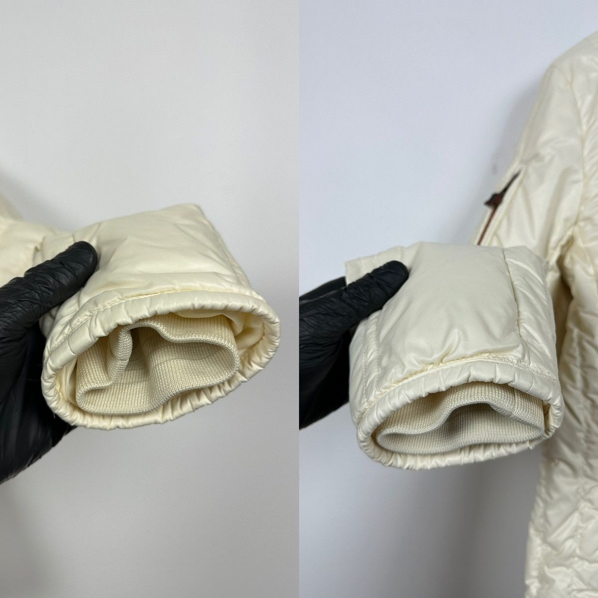 Moncler Moncler Grenoble Light Beige Zip Up Down Puffer Jacket Size XL / US 12-14 / IT 48-50 - 21 Thumbnail