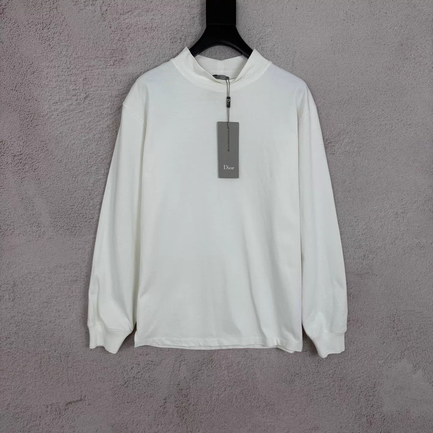 Dior Dior Embroidered Logo Long Sleeve Sweatshirt M New Size US M / EU 48-50 / 2 - 1 Thumbnail