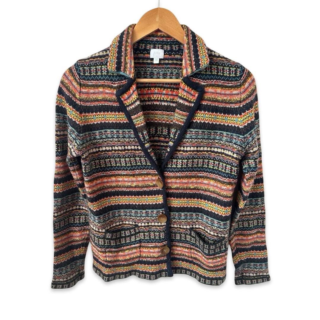 ALBA Alba Moda wool knitted cardigan #127 Size S / US 4 / IT 40 - 1 Thumbnail