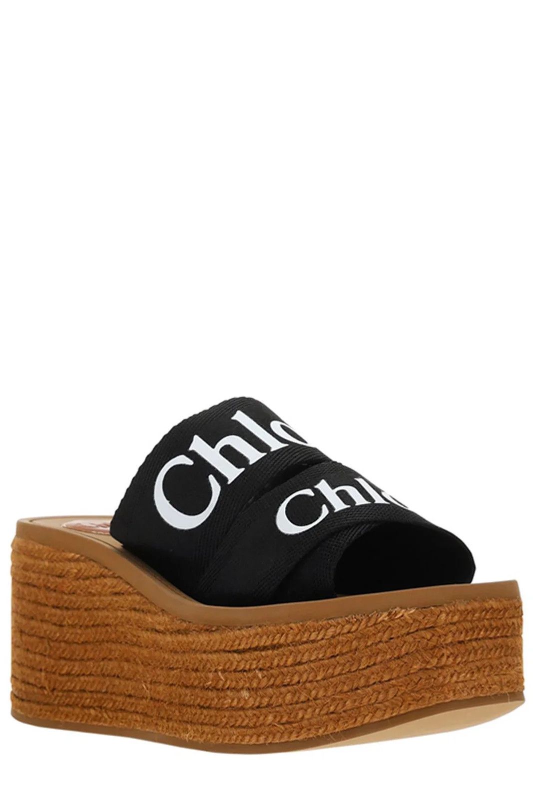 Chloe o1loc1c1024 Woody Wedges in Black Size US 10 / IT 40 - 3 Thumbnail