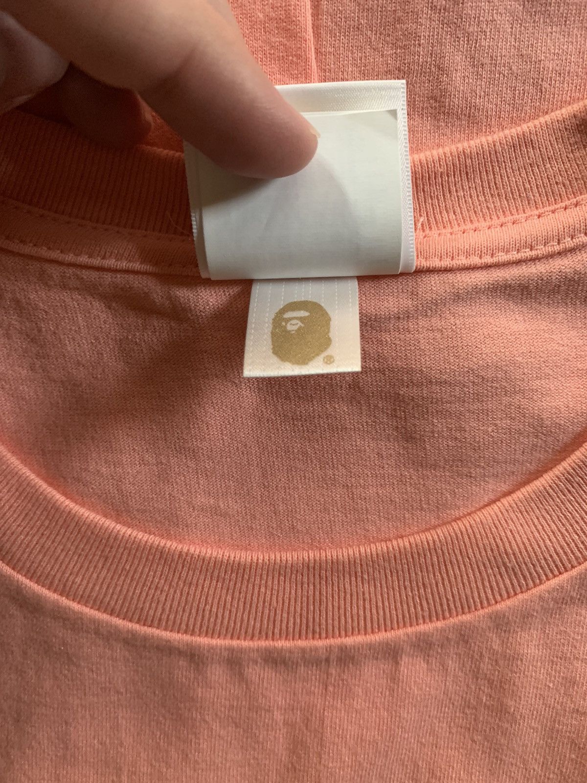 Bape Bape Pink Tee Size US XL / EU 56 / 4 - 5 Thumbnail