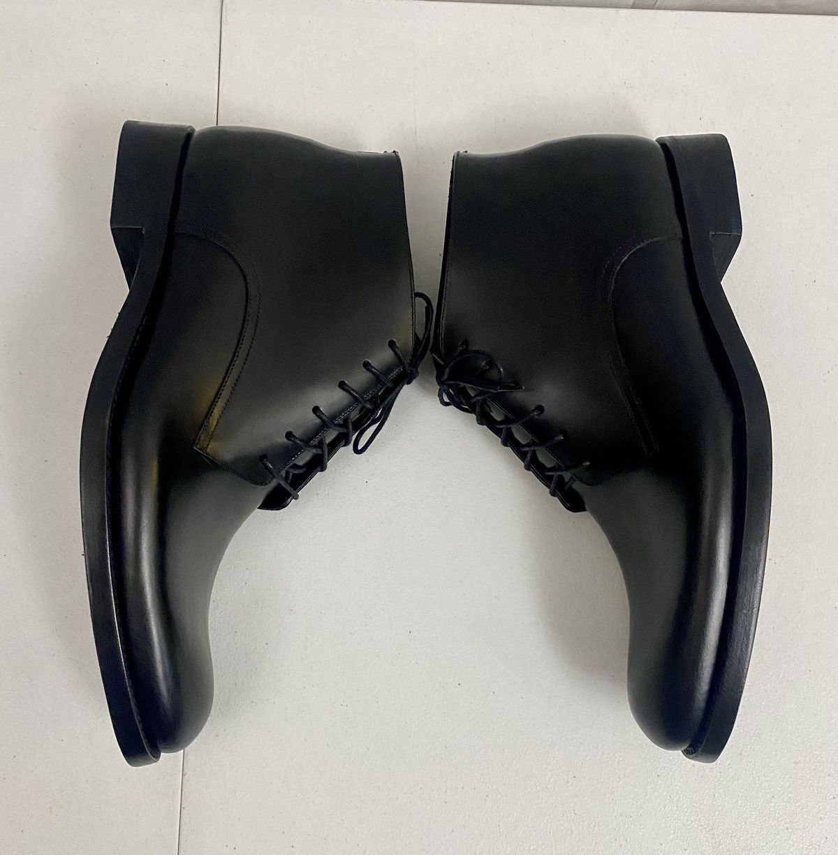 Dior Dior x Kris Van Assche Black Leather Lace Up Boots 11 NEW Size US 11 / EU 44 - 3 Thumbnail
