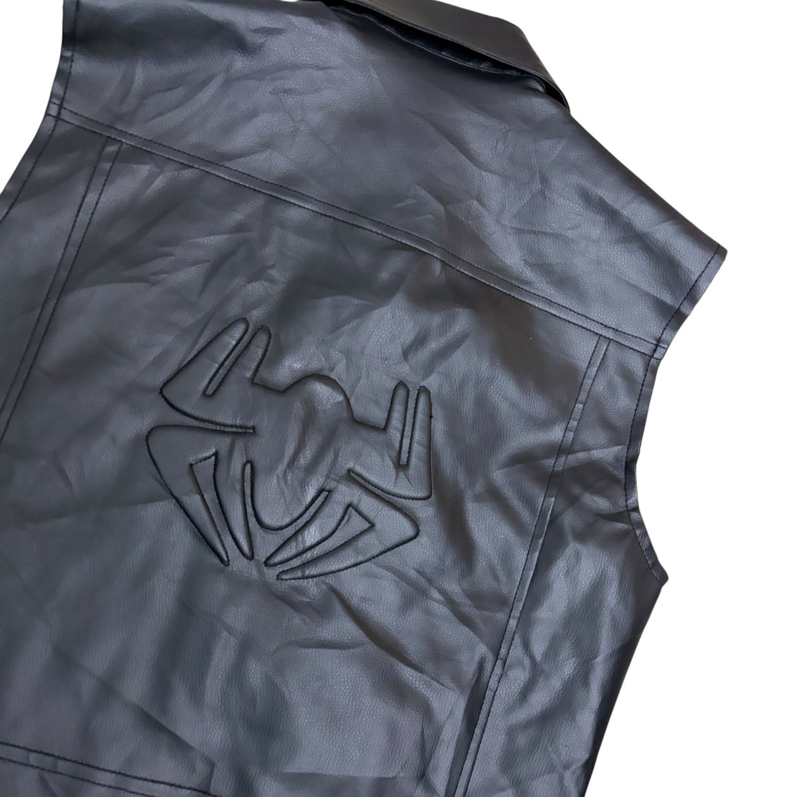 Other SK SOUROCK Leather Vest Motorcycle Biker Jacket Vest Medium Size US M / EU 48-50 / 2 - 4 Thumbnail