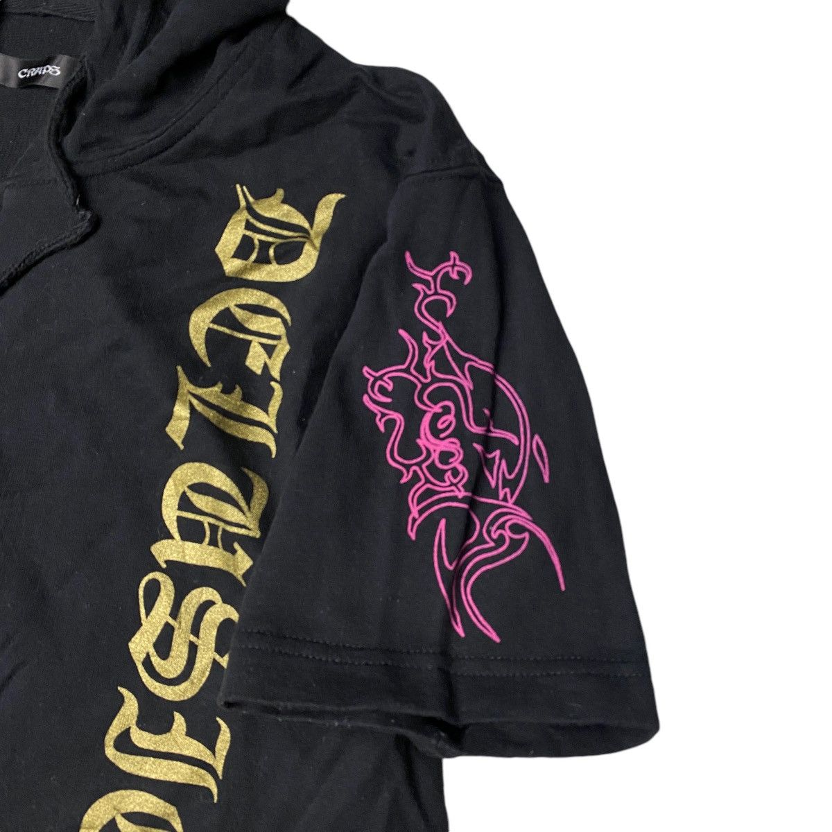 Hysteric Glamour 2000's Craps Tribal Tattoo Poem Hoodie Size US M / EU 48-50 / 2 - 4 Thumbnail