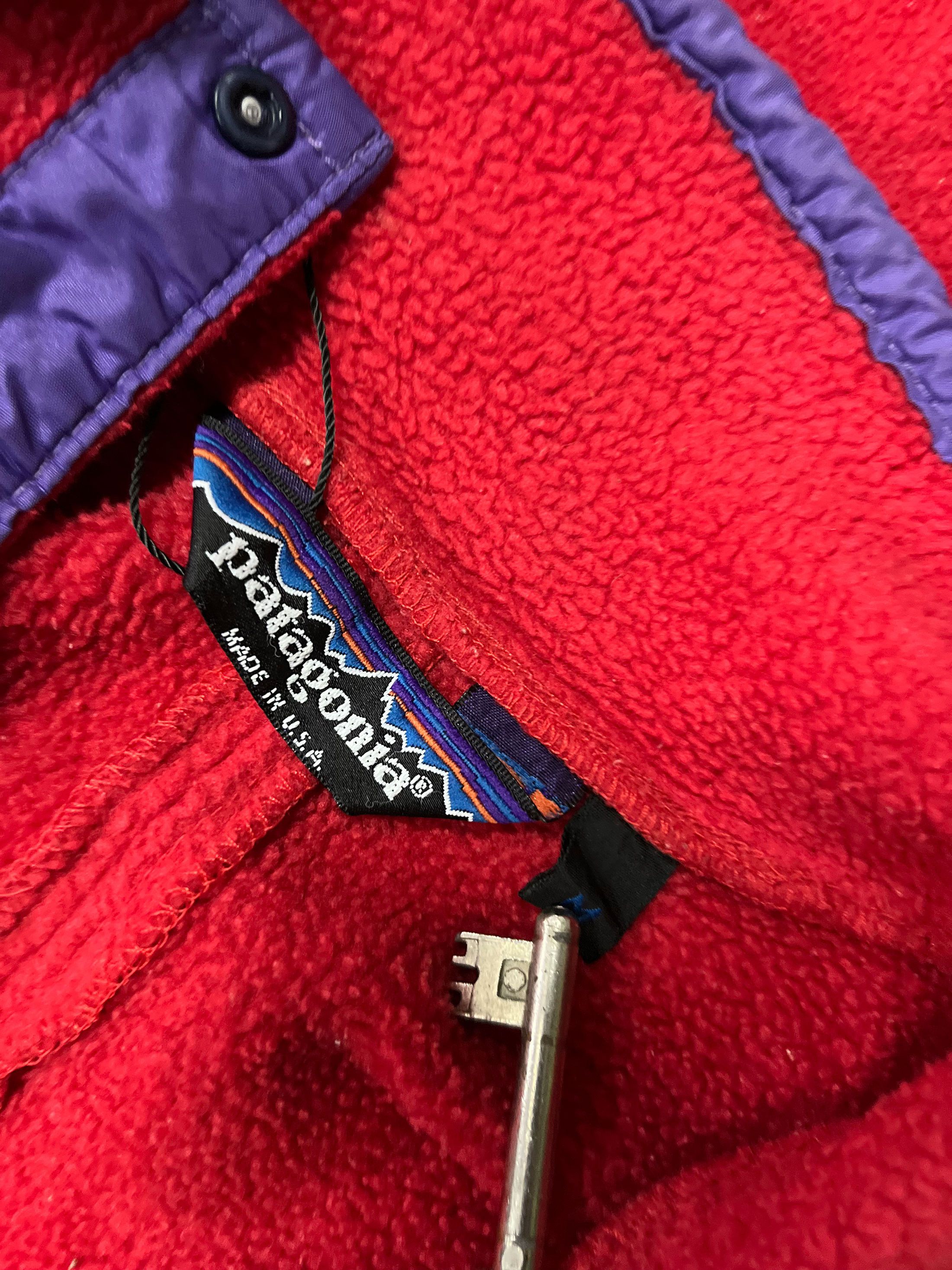 Patagonia Vintage Patagonia 1/4 Snap Button Fleece Size US M / EU 48-50 / 2 - 5 Thumbnail