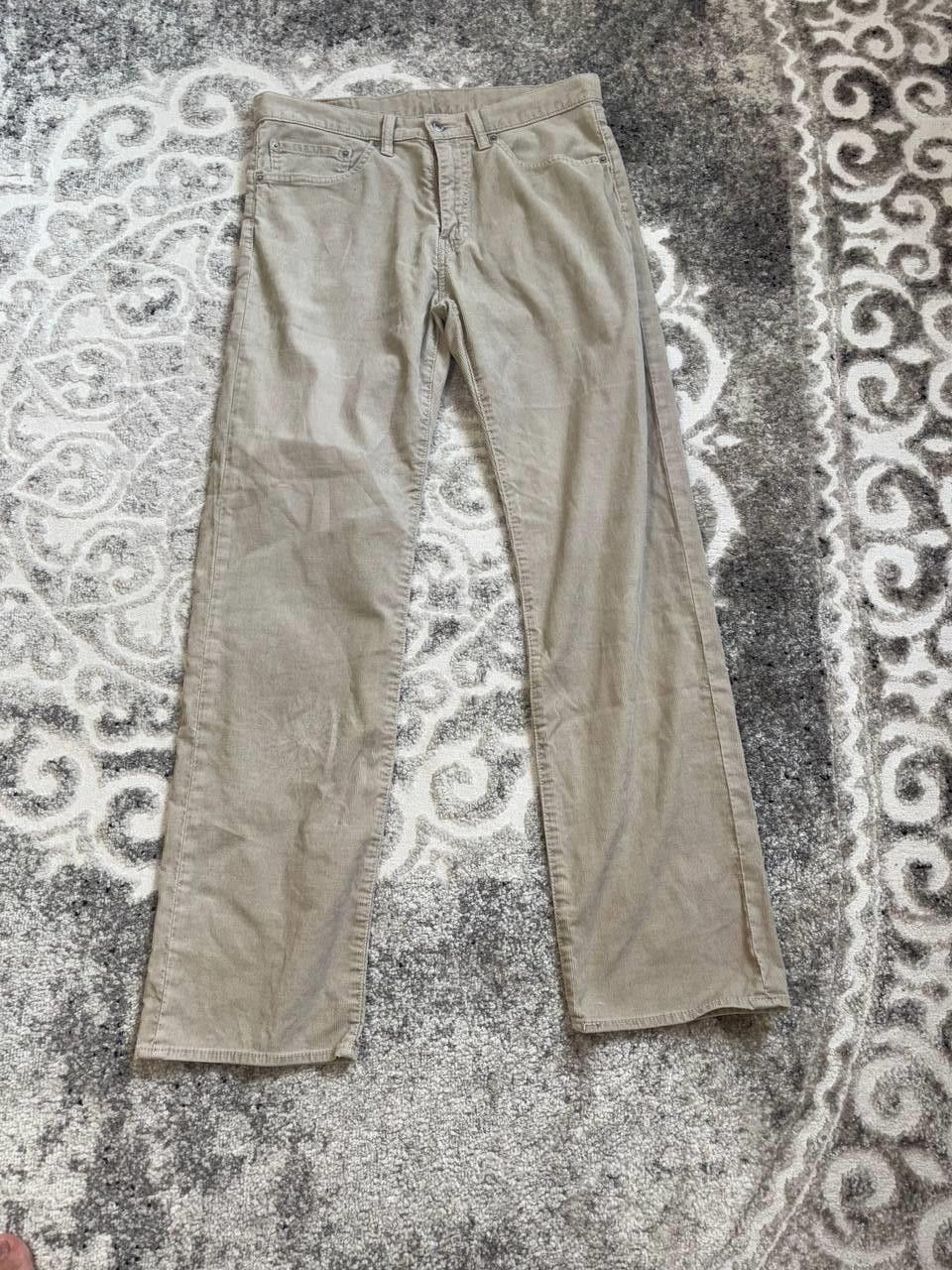 Levi's Levi’s 751 Corduroy Pants W34 L34 Beige Vintage Size US 34 / EU 50 - 2 Thumbnail