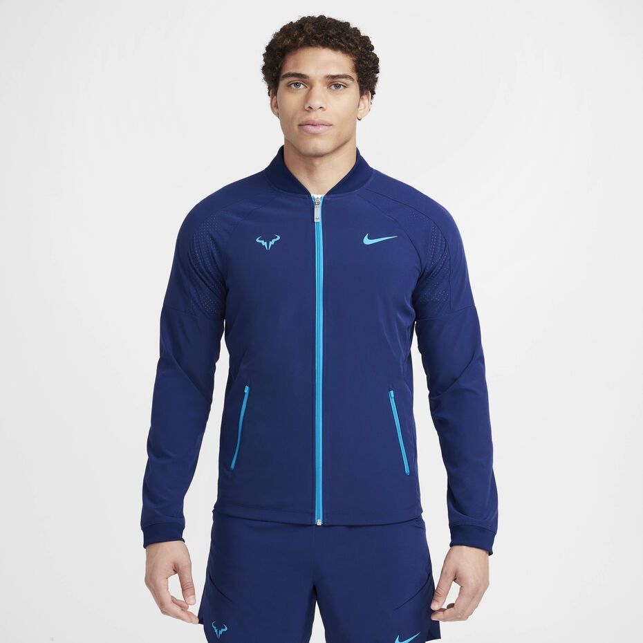 Nike NWT Nike Dri-Fit Rafa Nadal Blue Tennis Jacket Mens Size S Size US S / EU 44-46 / 1 - 1 Thumbnail