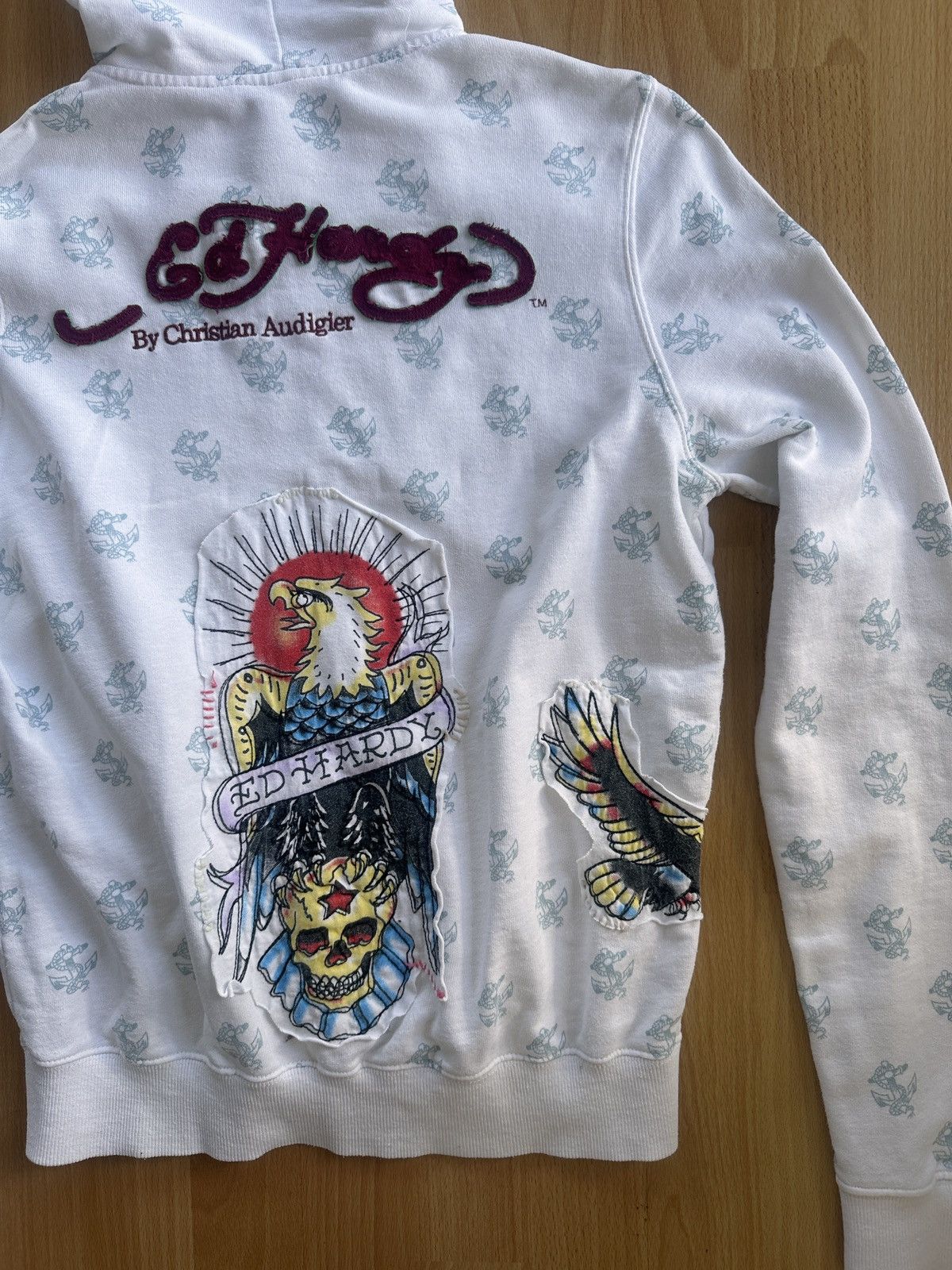Ed Hardy vintage ed hardy x christian audigier hoodie Size M / US 6-8 / IT 42-44 - 10 Thumbnail