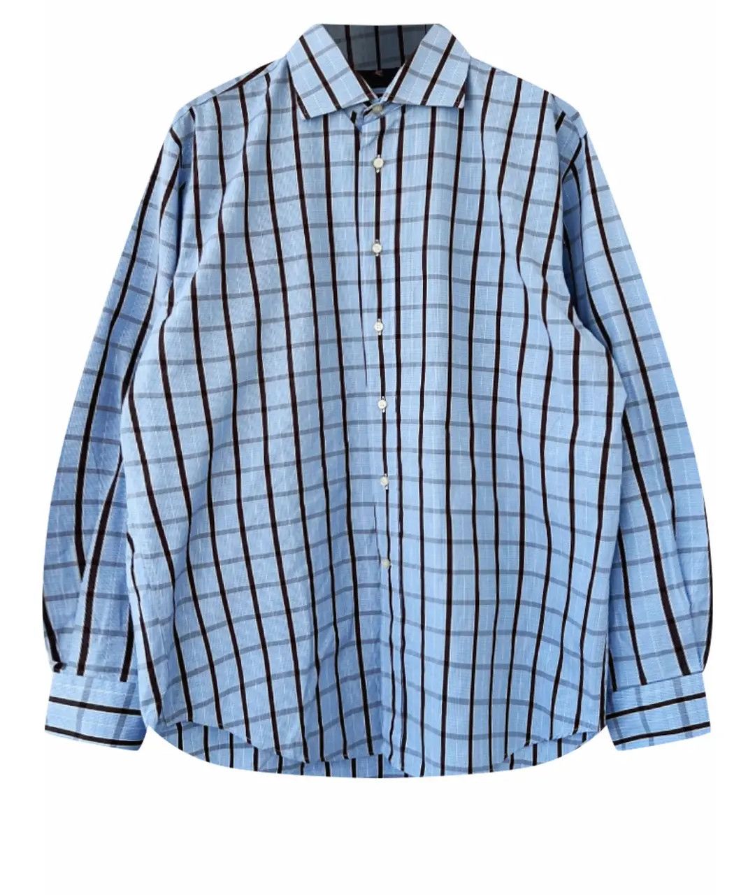 image of Etro Shirt 44 XL in Blue, Men's (Size Small)