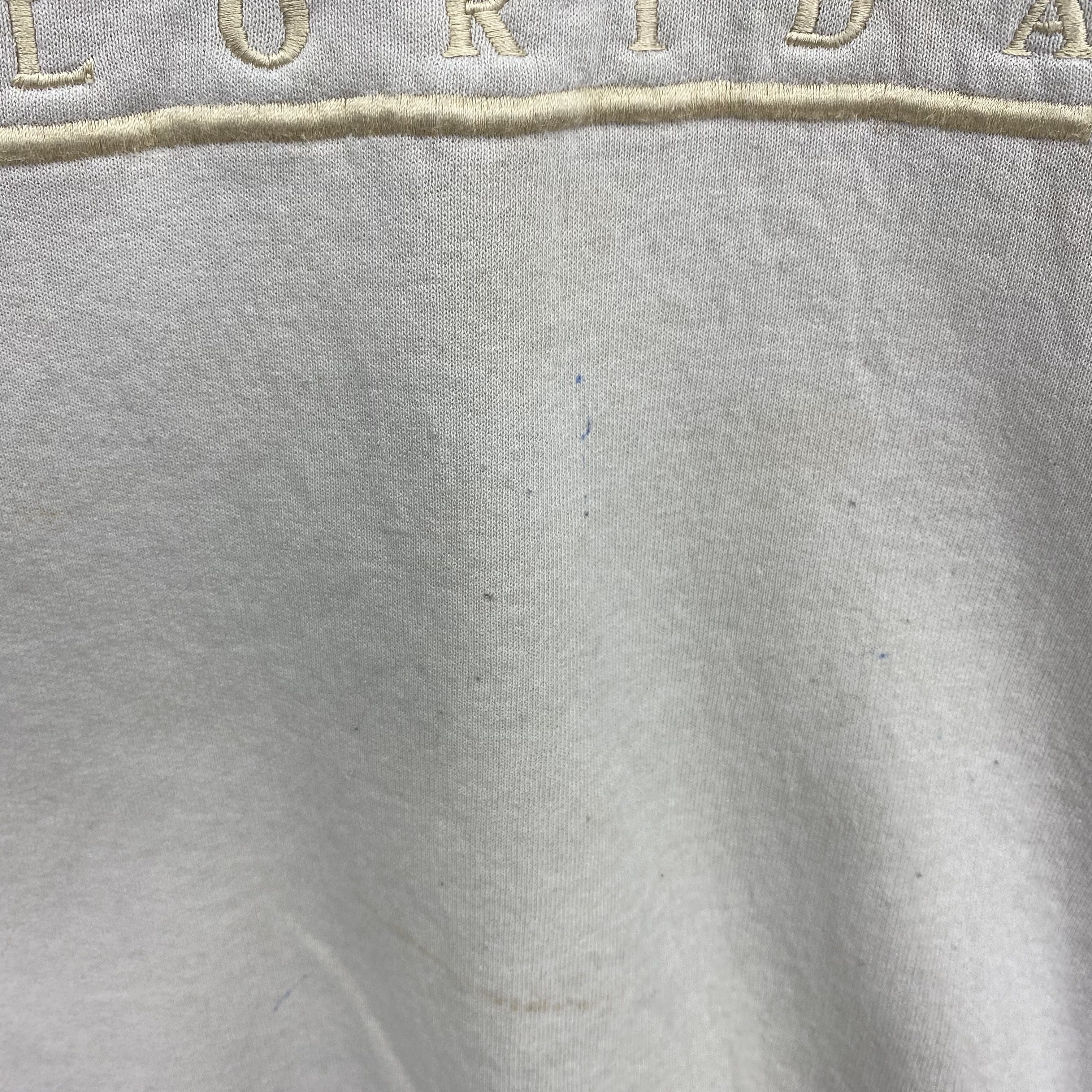 Japanese Brand Vintage Florida Sweater 90s Novelty Embroidery Sweatshirt Size US L / EU 52-54 / 3 - 4 Thumbnail