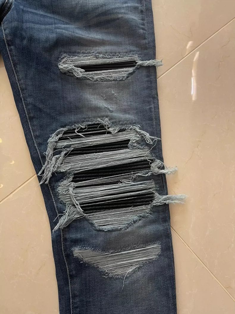 Amiri Amiri16OG blue patchwork 31 yards jeans 2503-Nextarrow Size US 31 - 3 Thumbnail