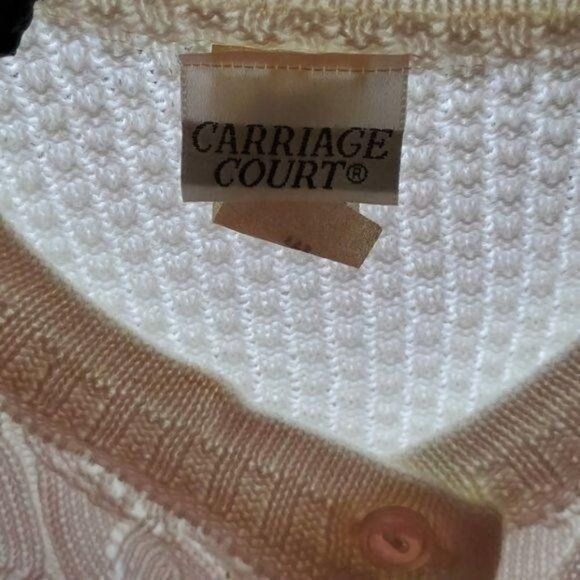 Vintage Carriage Court Sz. M (Can fit up to XL) Full Button Long Sle Size M / US 6-8 / IT 42-44 - 2 Thumbnail