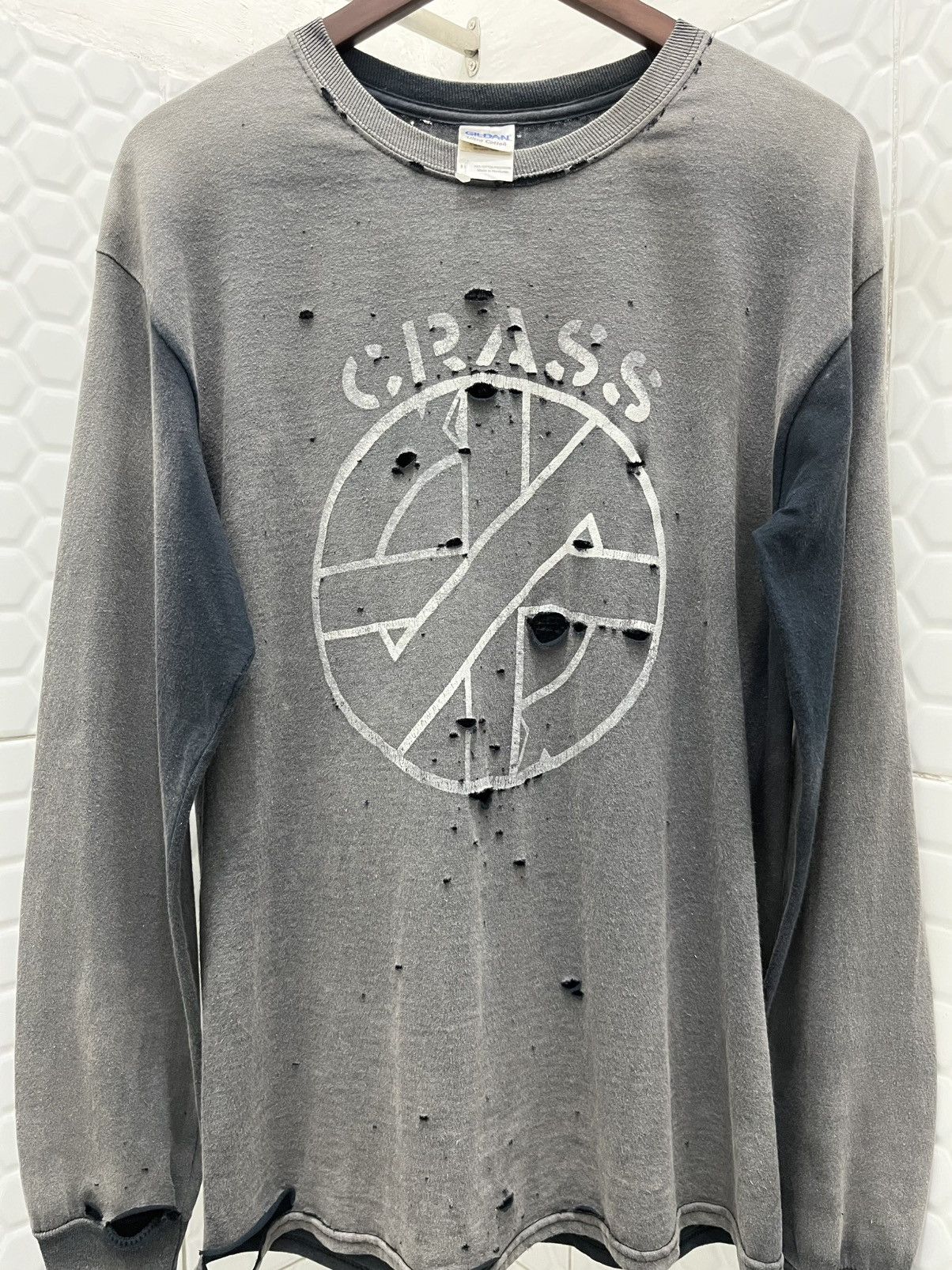 Band Tees Vintage Thrashed Crass Punk Band Tee Size US M / EU 48-50 / 2 - 5 Thumbnail
